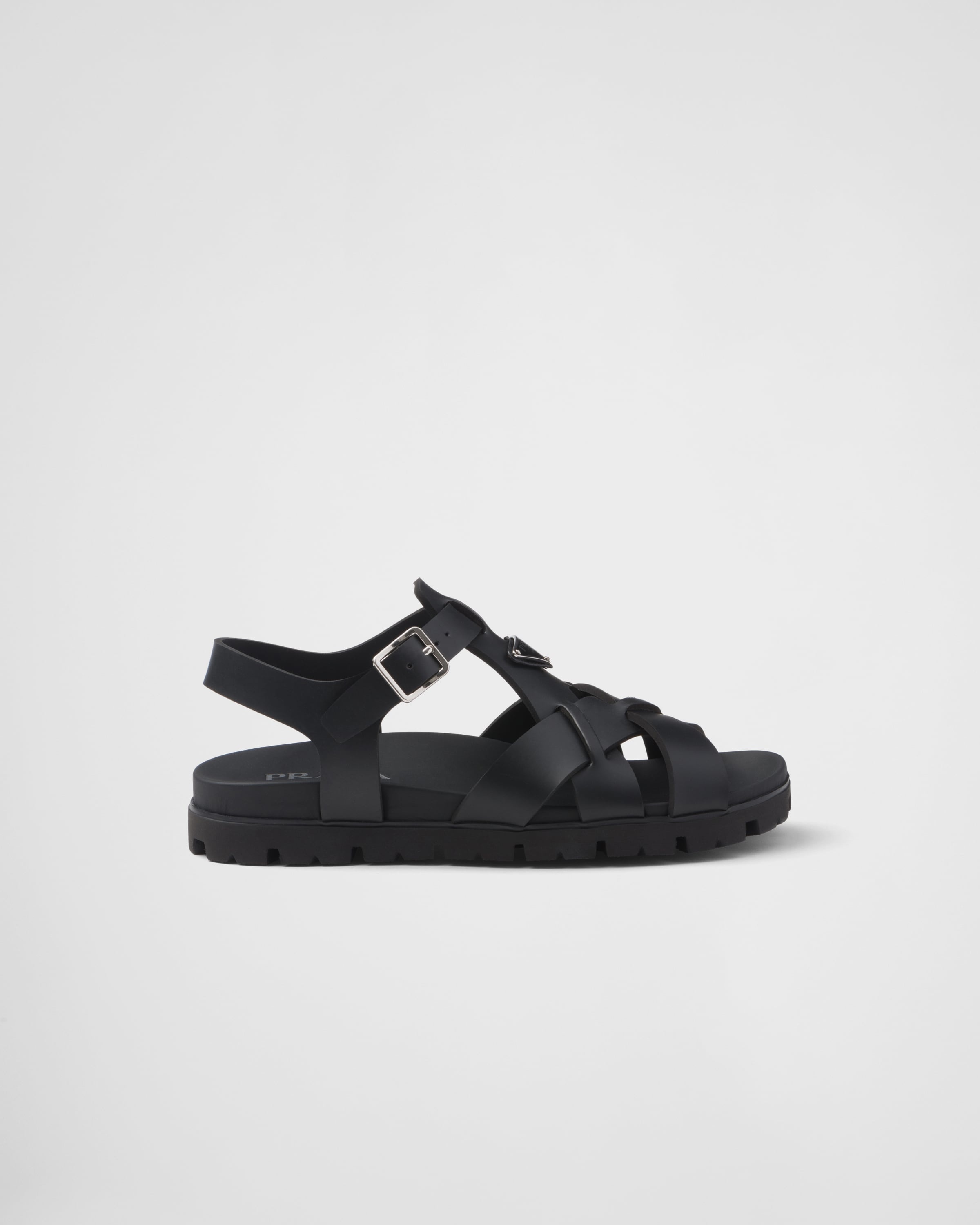 Crisscross rubber sandals - 2