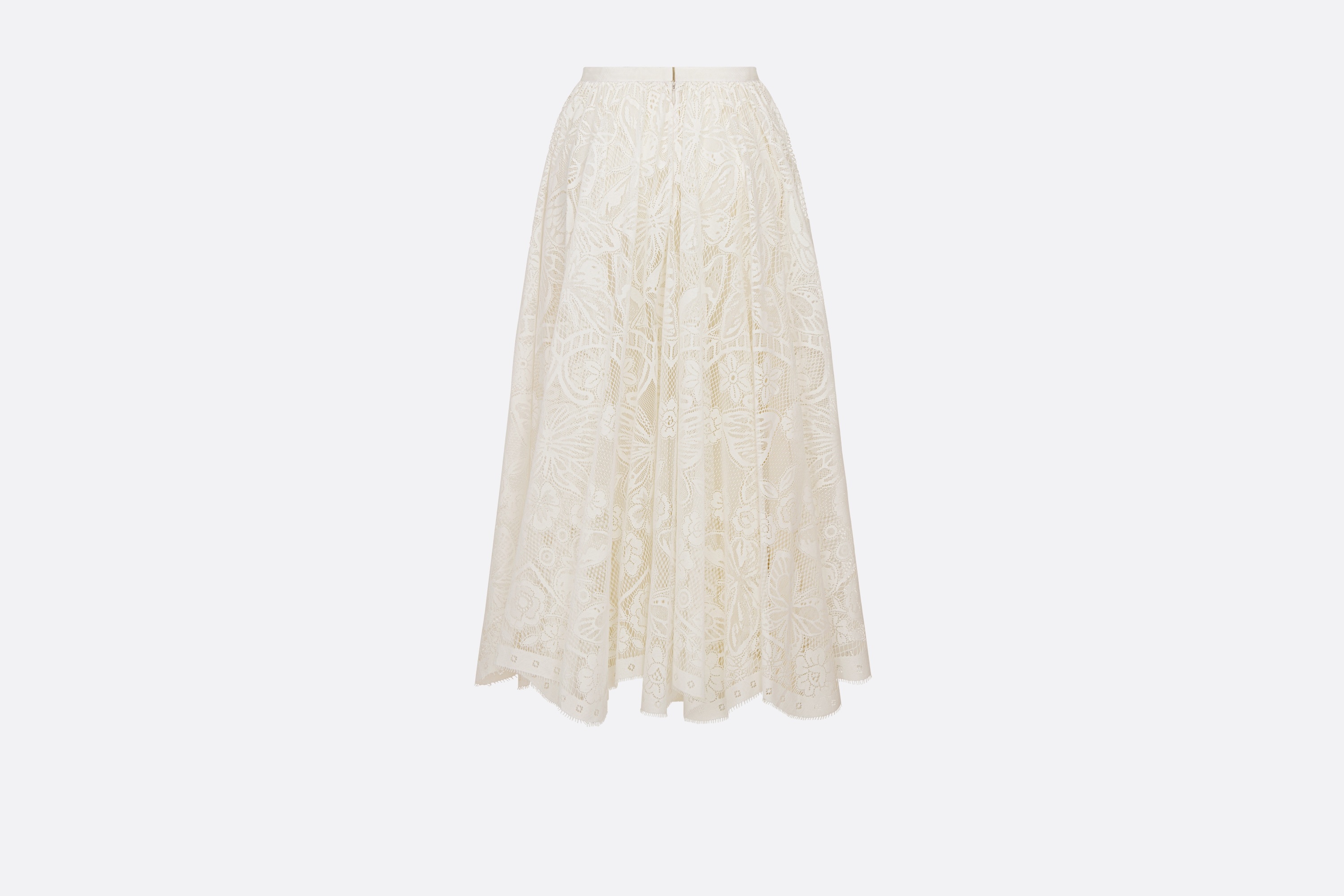 Flared Mid-Length Skirt - 2