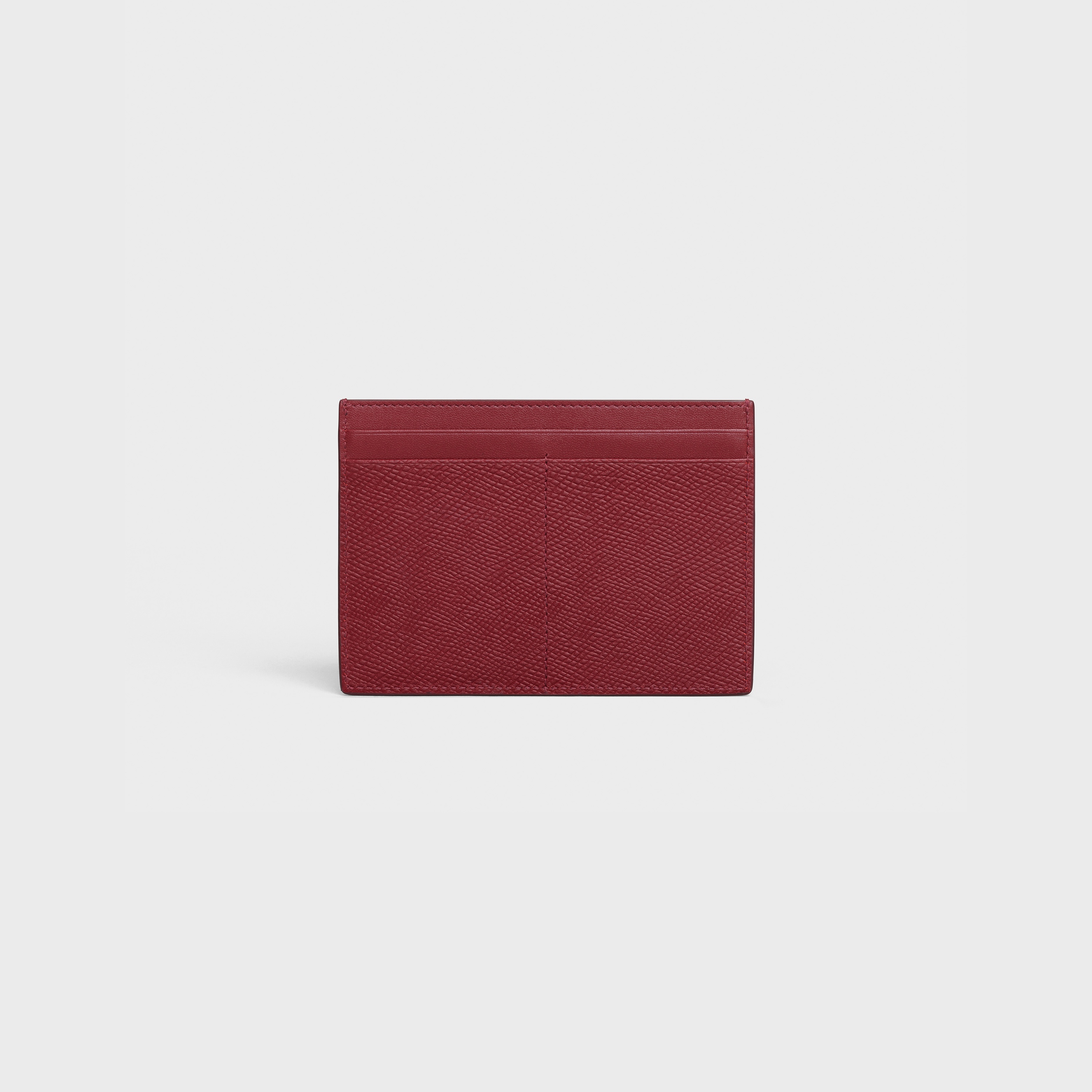 MULTIFUNCTION CARD HOLDER IN GRAINED CALFSKIN - 3