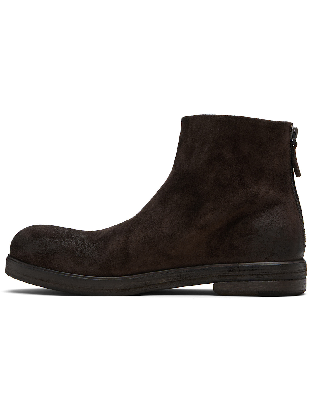 Brown Zucca Zeppa Boots - 3