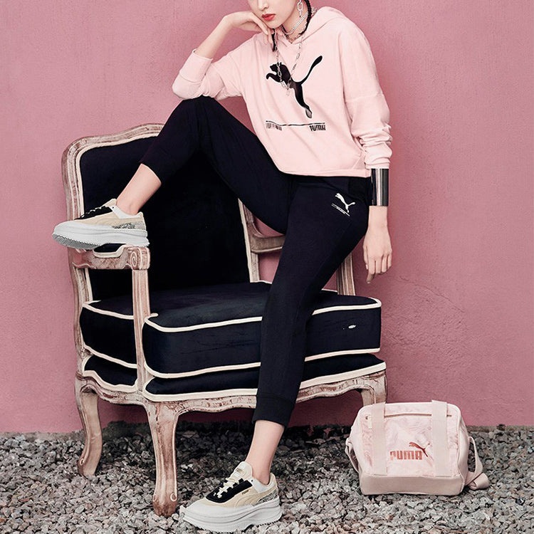 (WMNS) PUMA Core Up Mini Duffle Bag 'Pink Beige' 076972-02 - 3