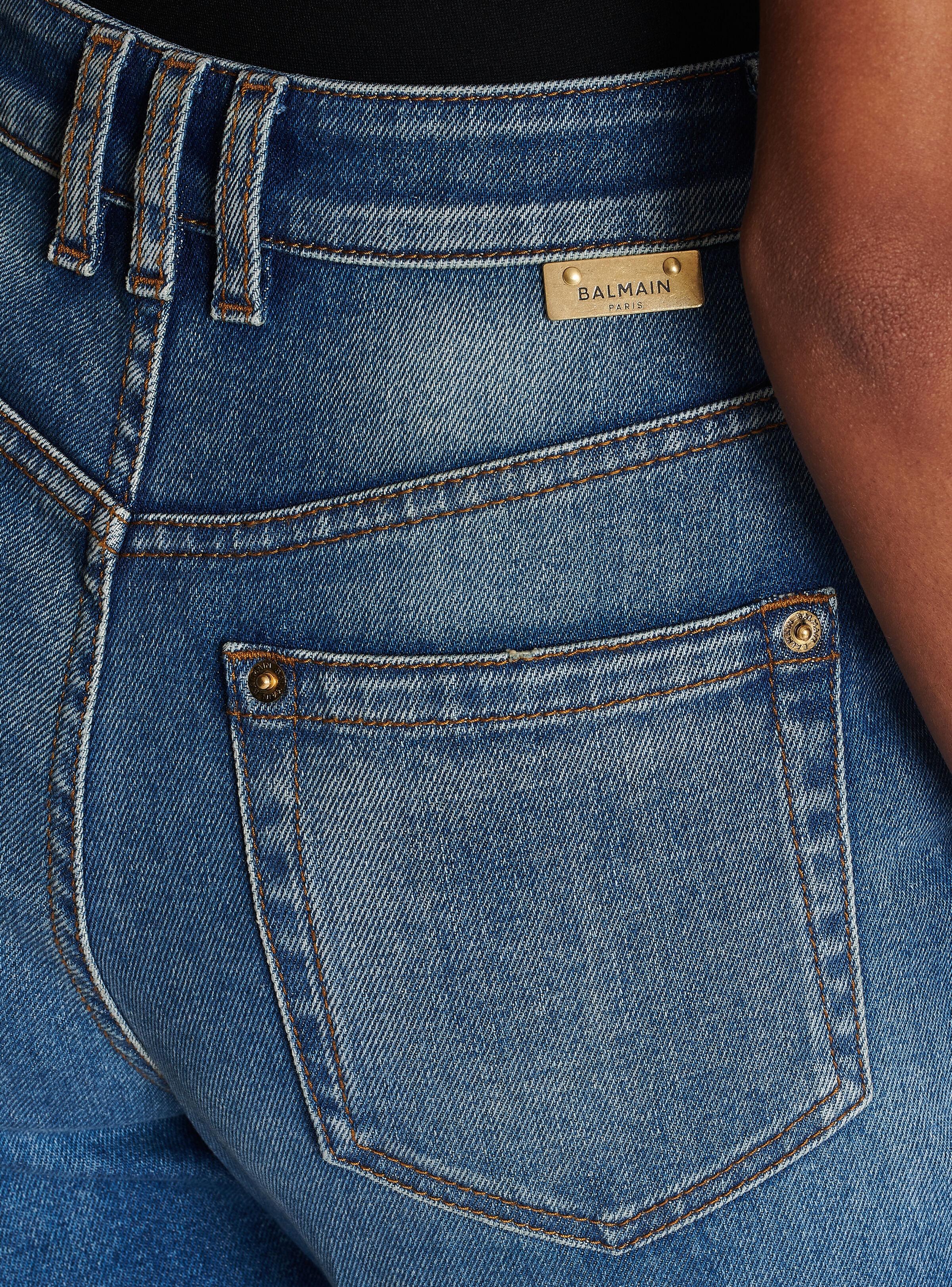 Bootcut denim jeans - 6