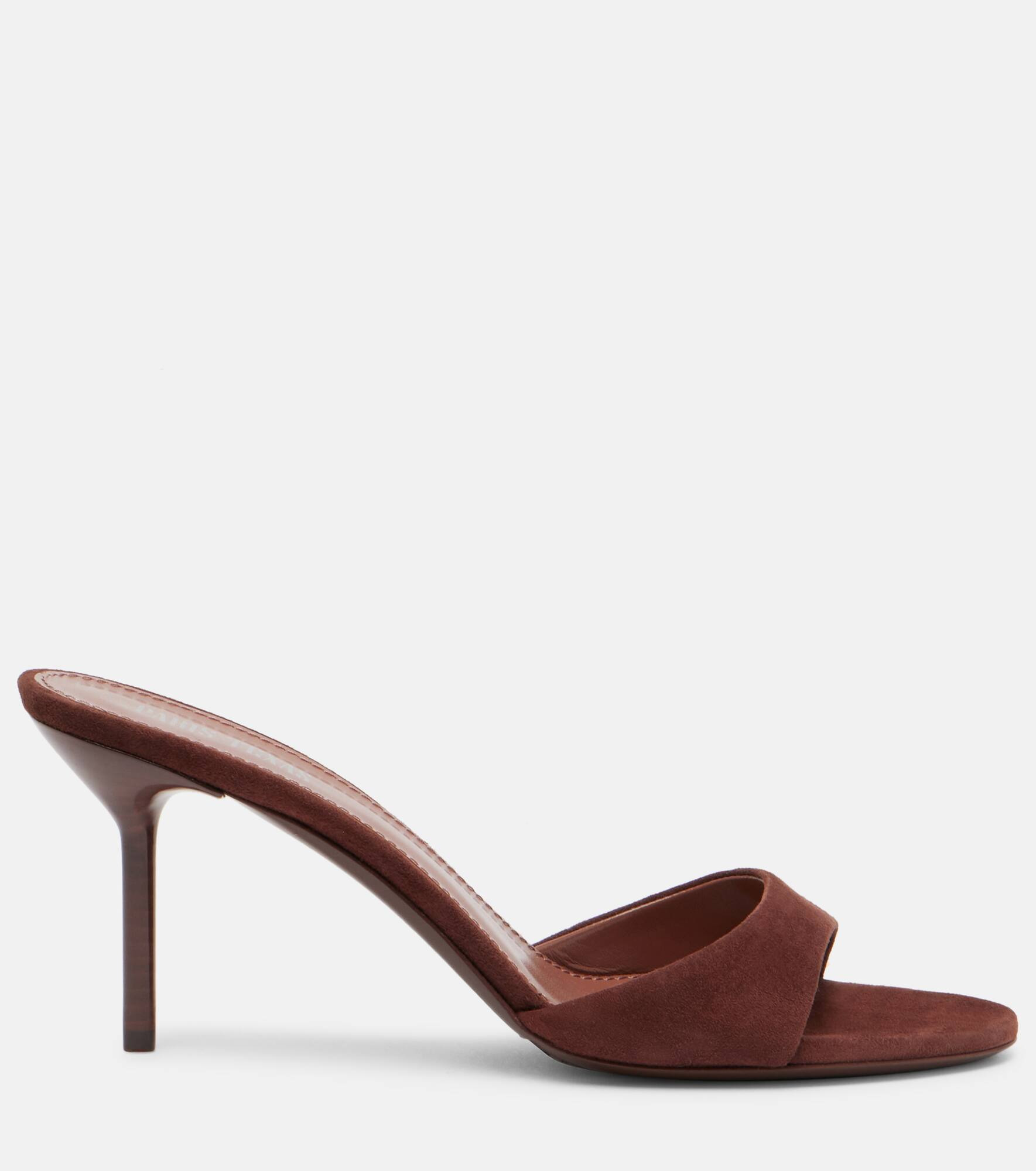 Lidia suede mules - 4