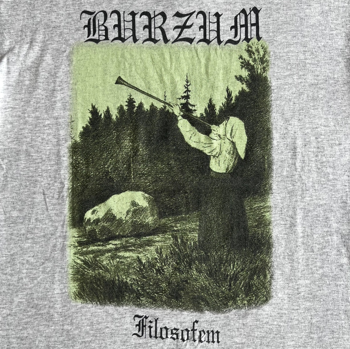 Final Blow - Vintage 90s Burzum "Filosofem" T-Shirt SZ L - 2