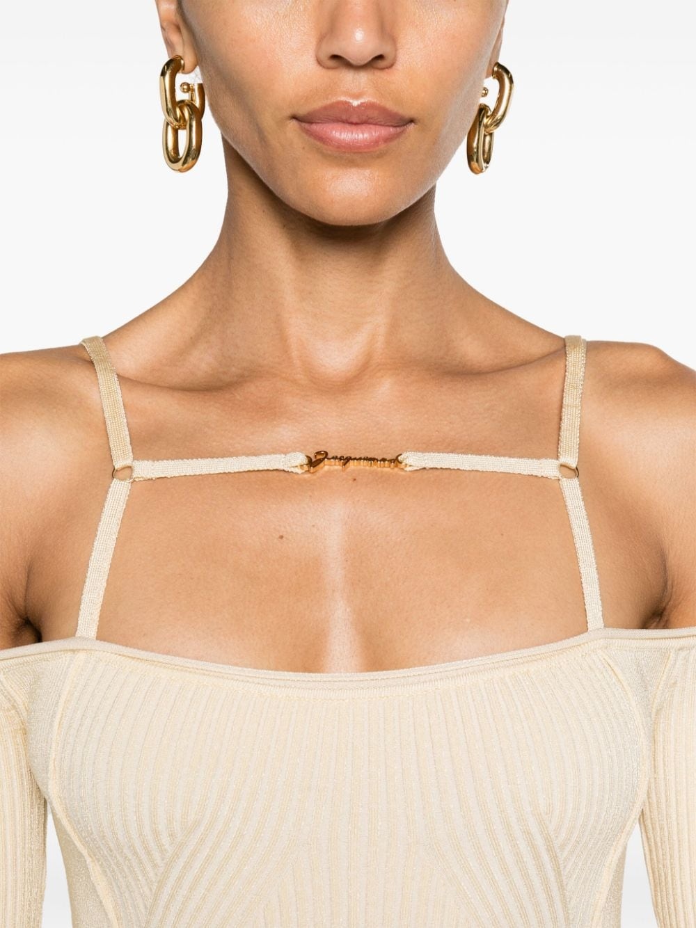Sierra ribbed midi dress - 5
