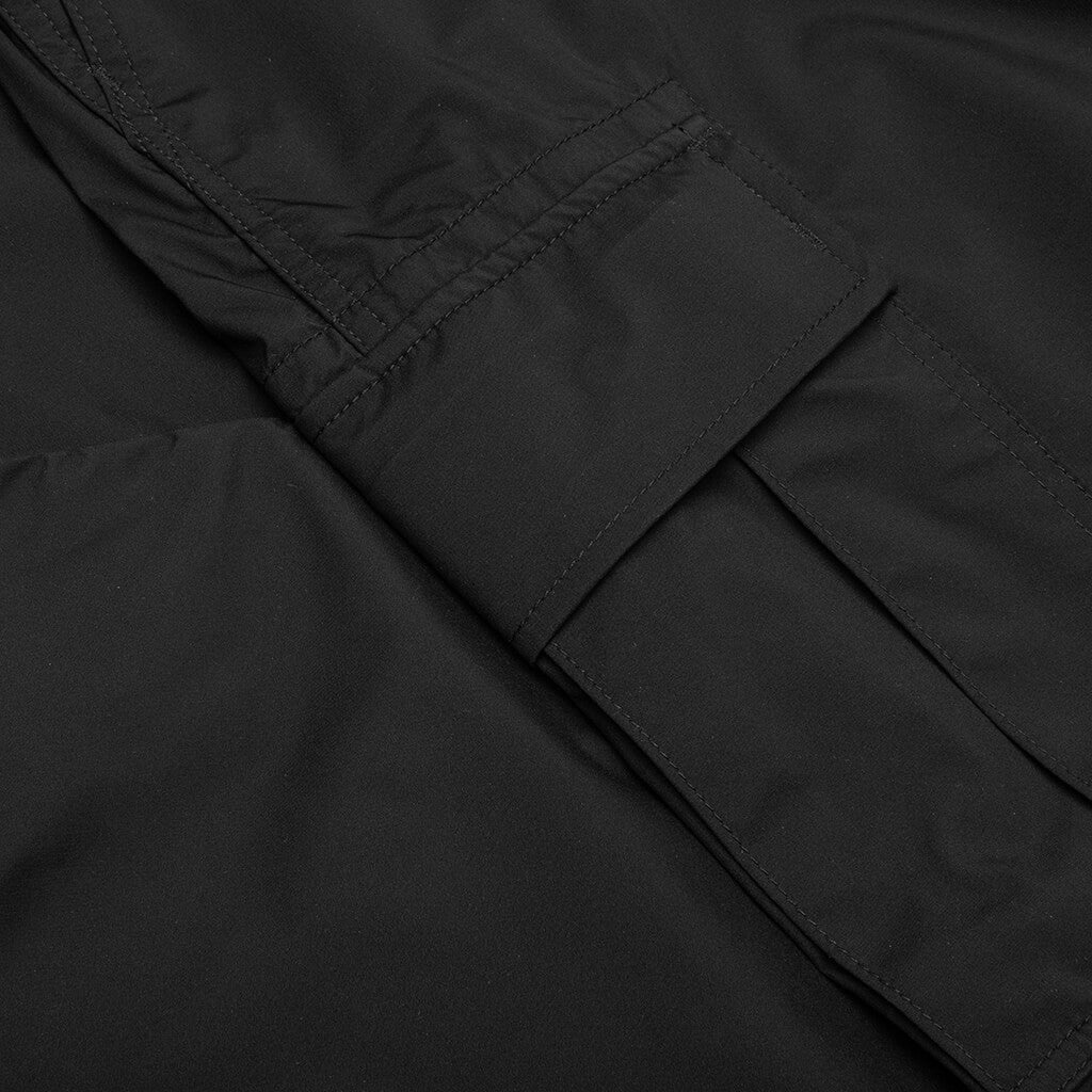 TRIPLE LAYER CARGO PANTS - BLACK - 5
