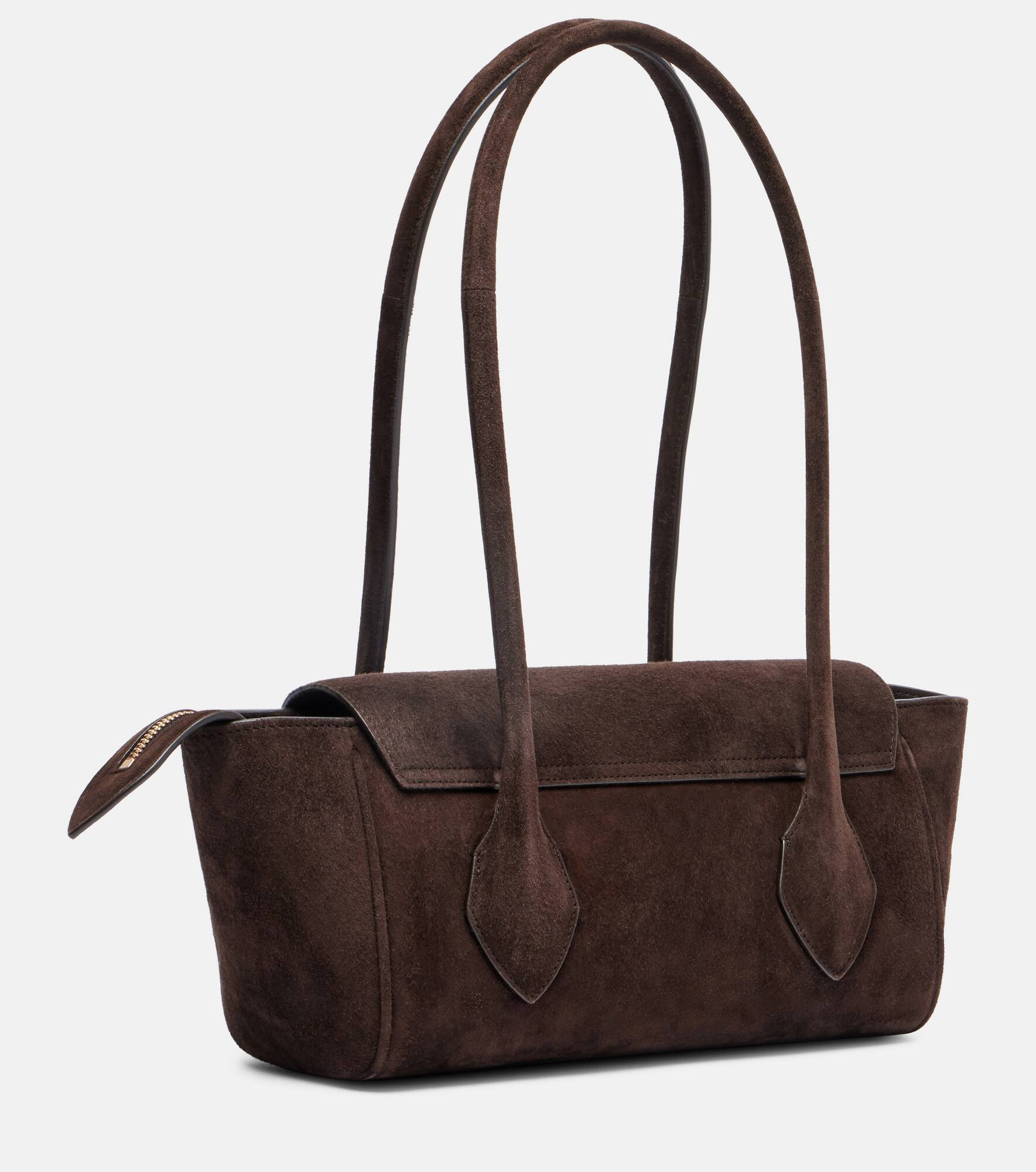 Firenze Small suede tote bag - 4