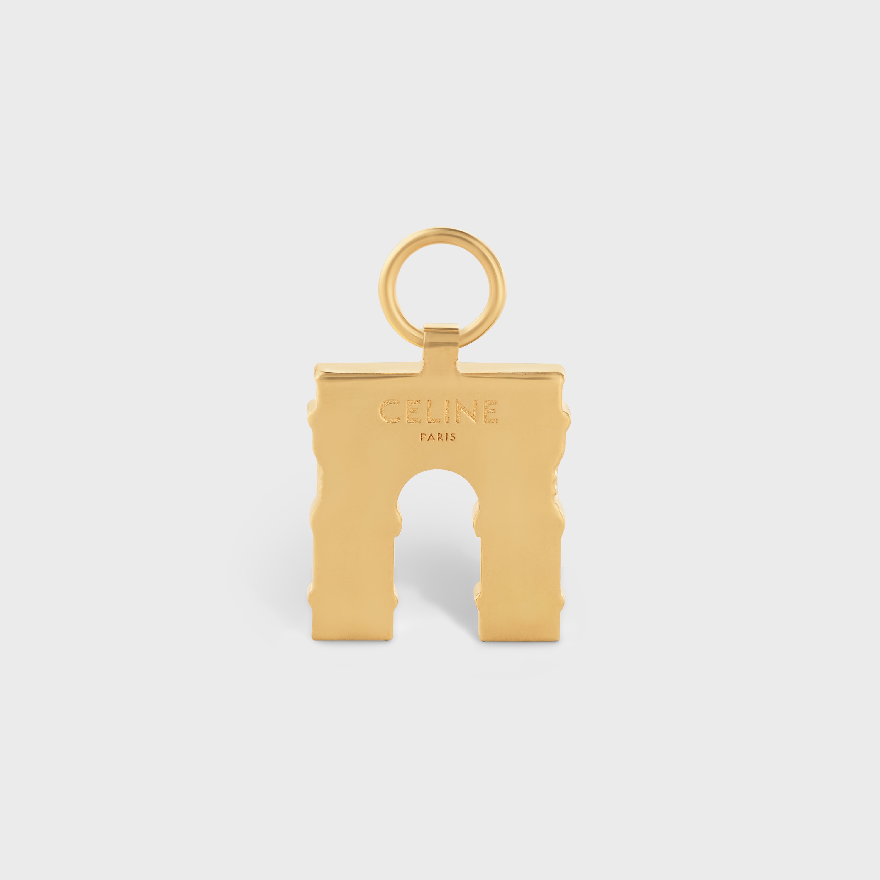 ARC DE TRIOMPHE ZIP PULLER IN BRASS - 2