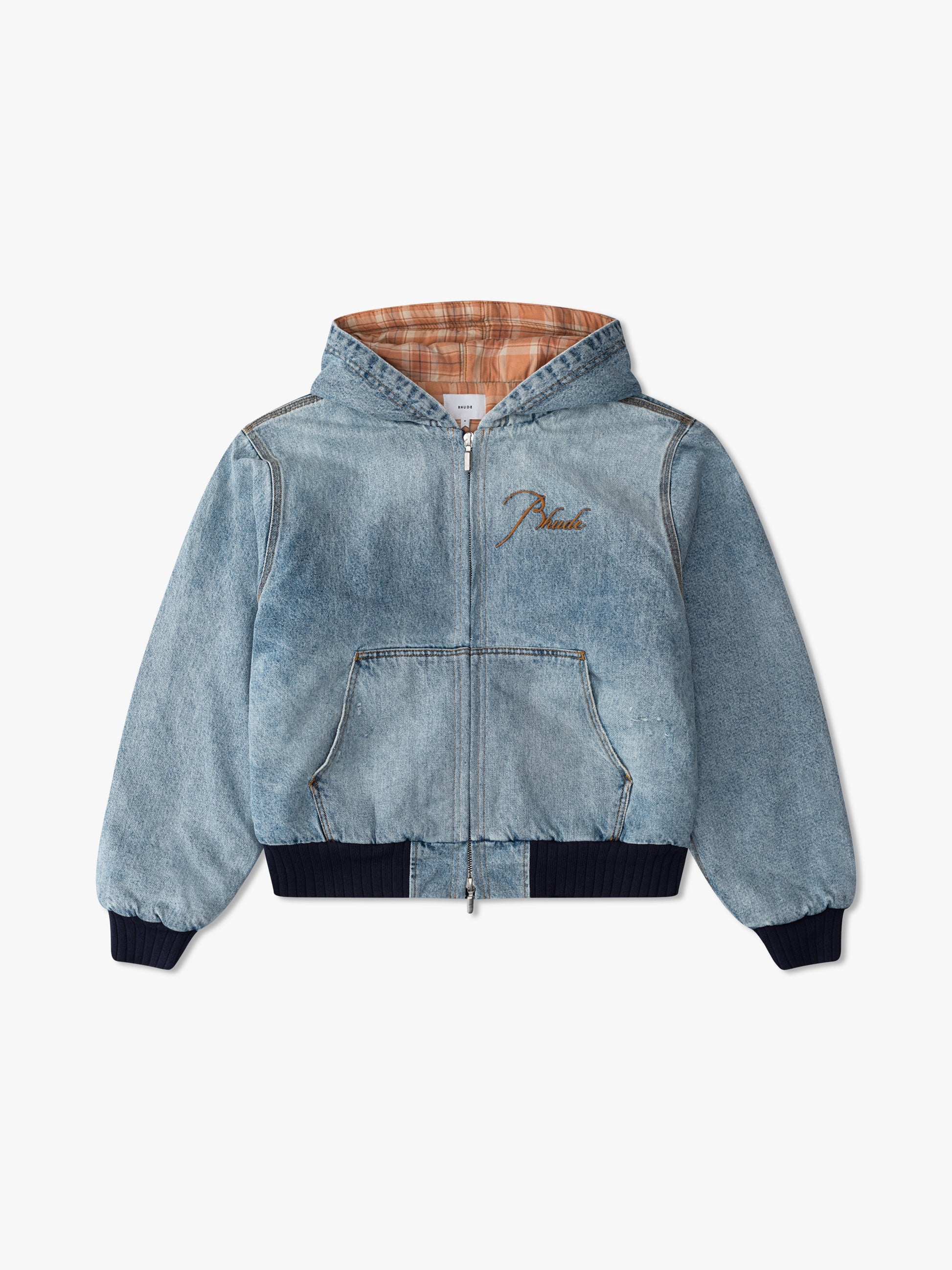 DENIM HOODIE - 1