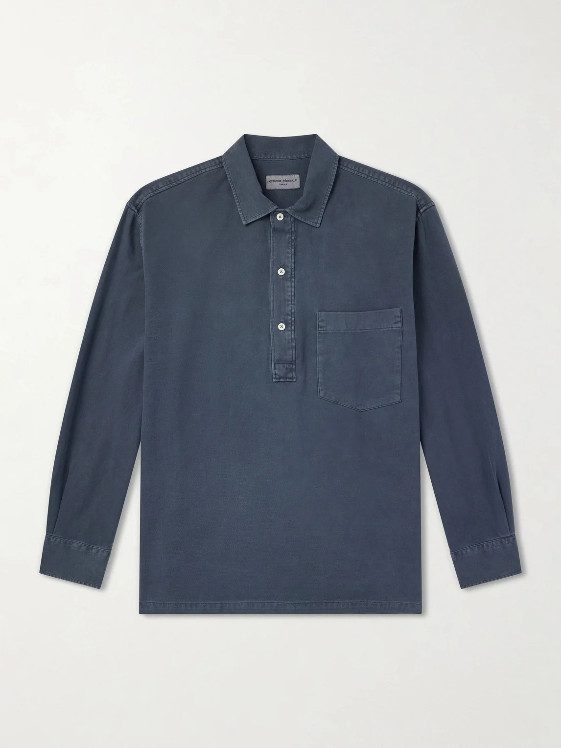 Jordy Cotton-Twill Polo Shirt - 1