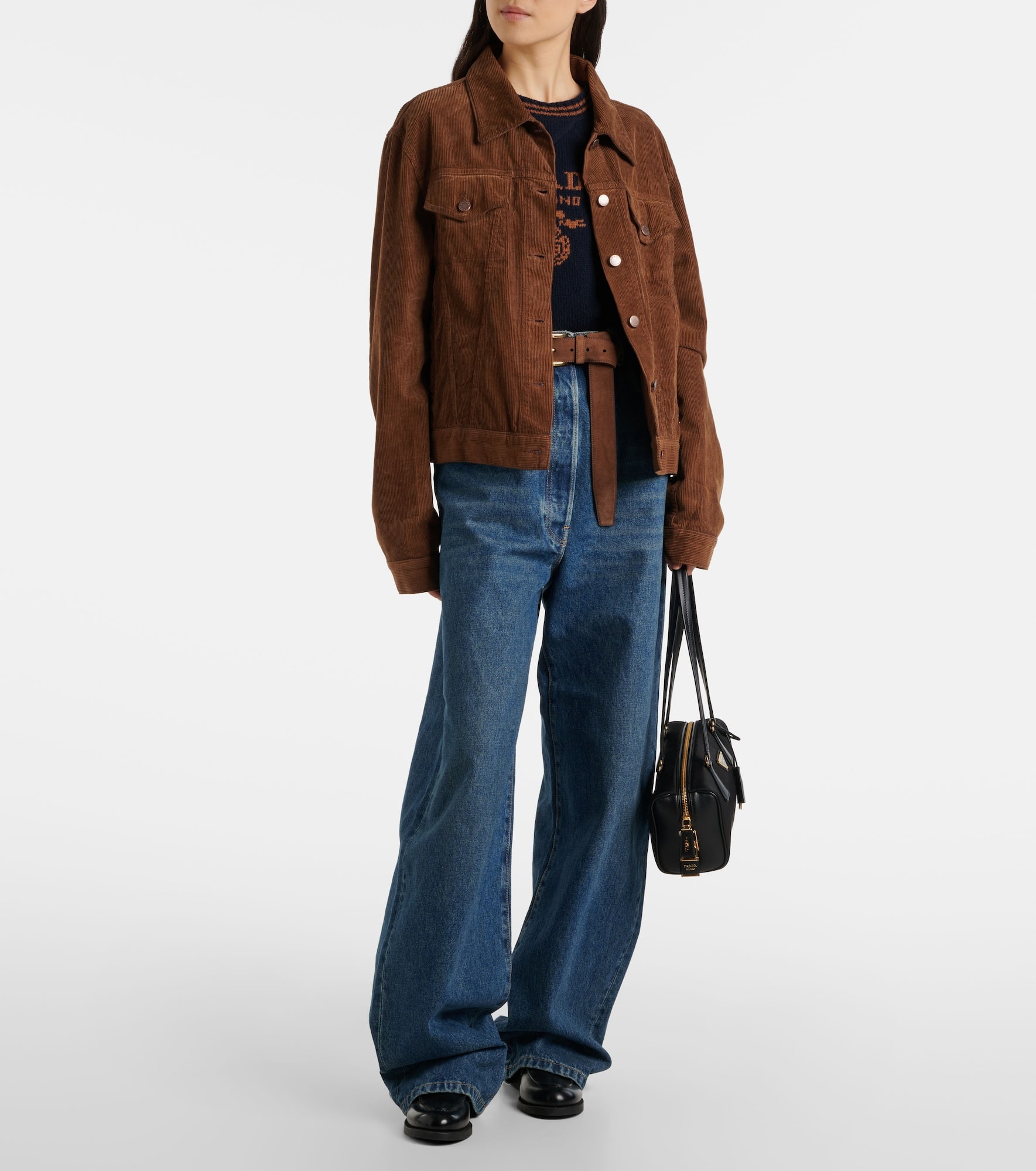 High-rise wide-leg jeans - 2