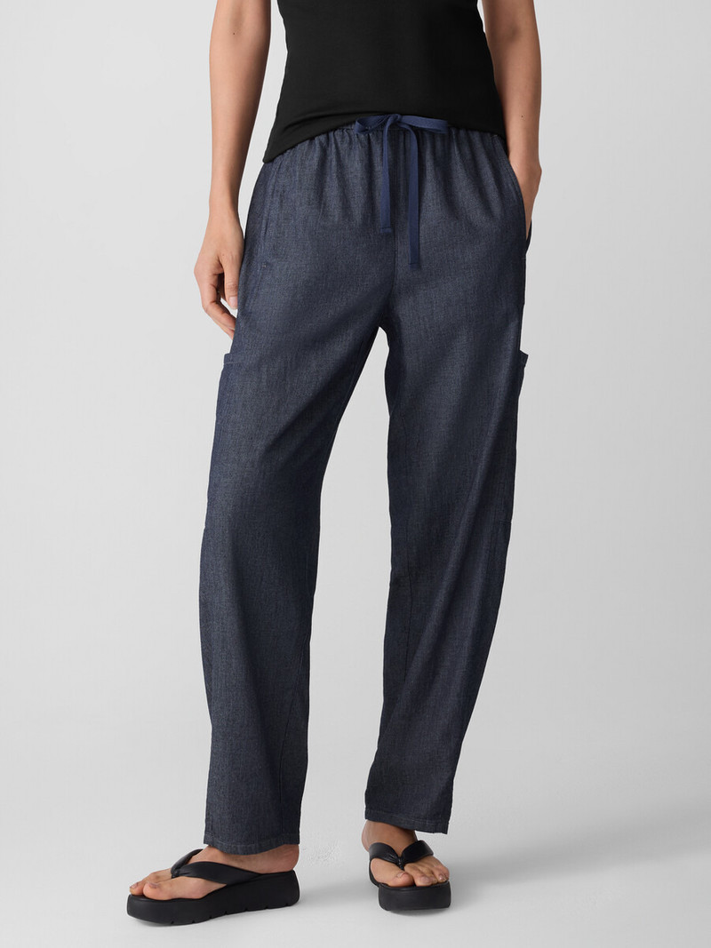 Airy Organic Cotton Twill Cargo Pant 3