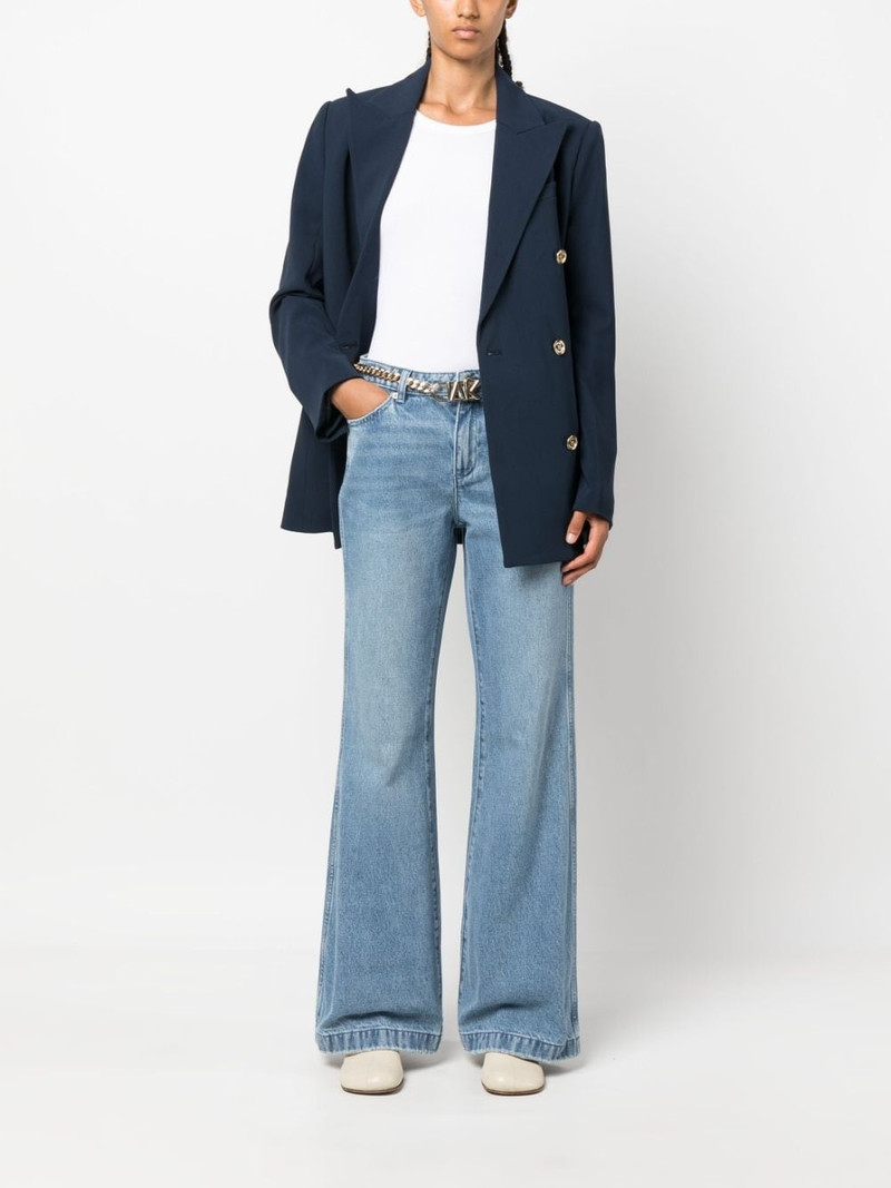 MICHAEL KORS belted bootcut jeans outlook