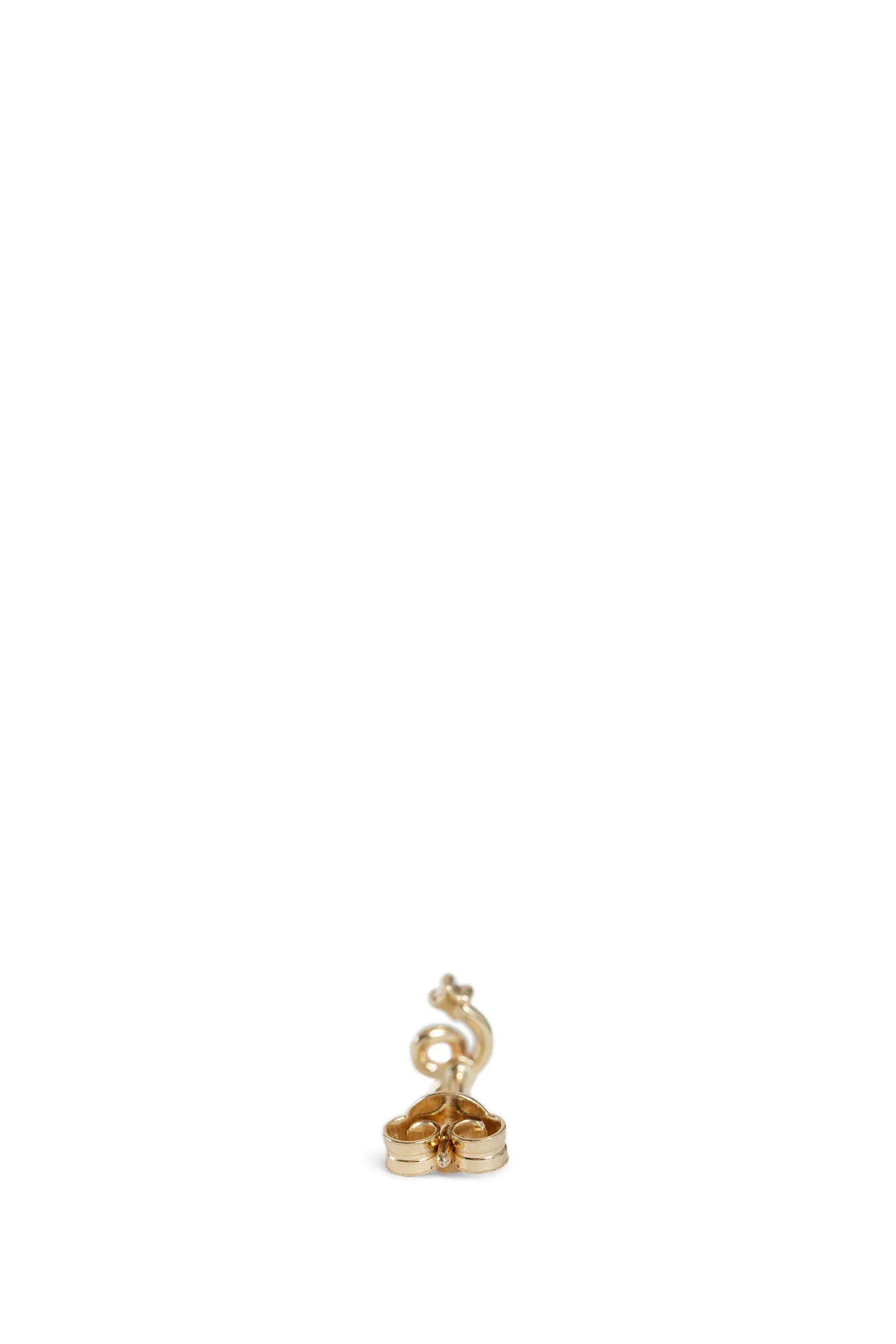 Two-Stone-Mini-Loop-Single-Earring - 2