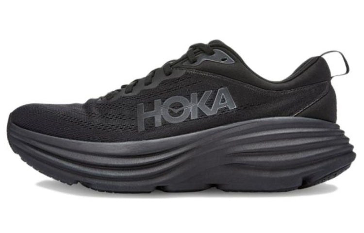 HOKA ONE ONE Bondi 8 2E Wide 'Triple Black' 1127953-BBLC - 2