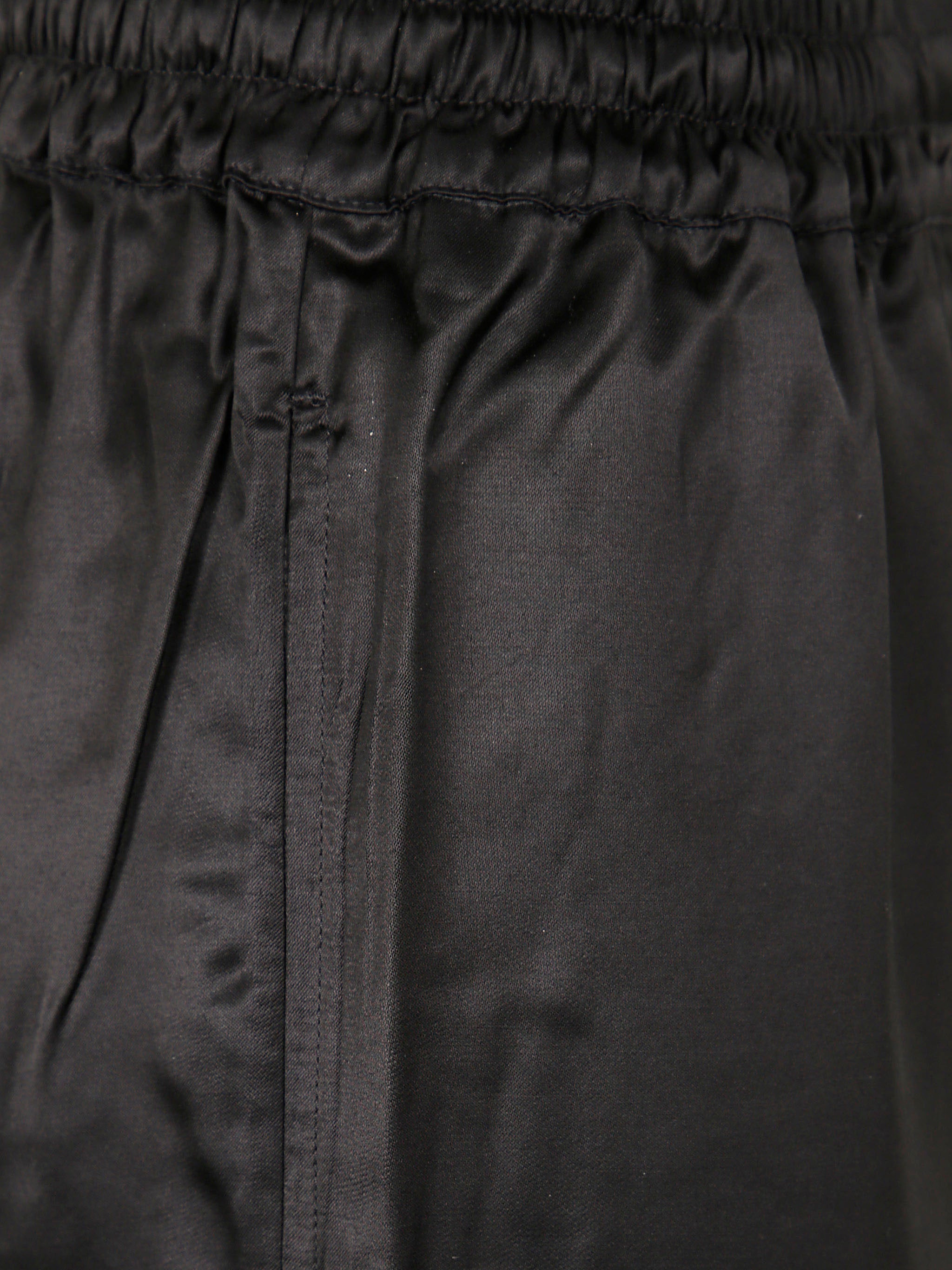 Marine Serre Women Satin Drawstring Trousers - 3