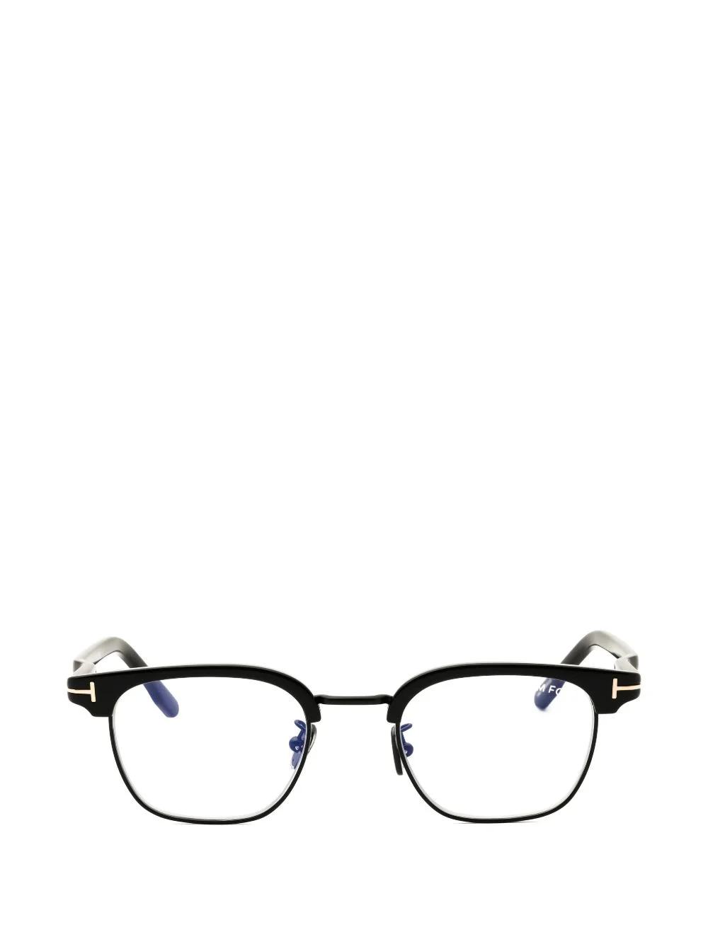 square-frame glasses - 1