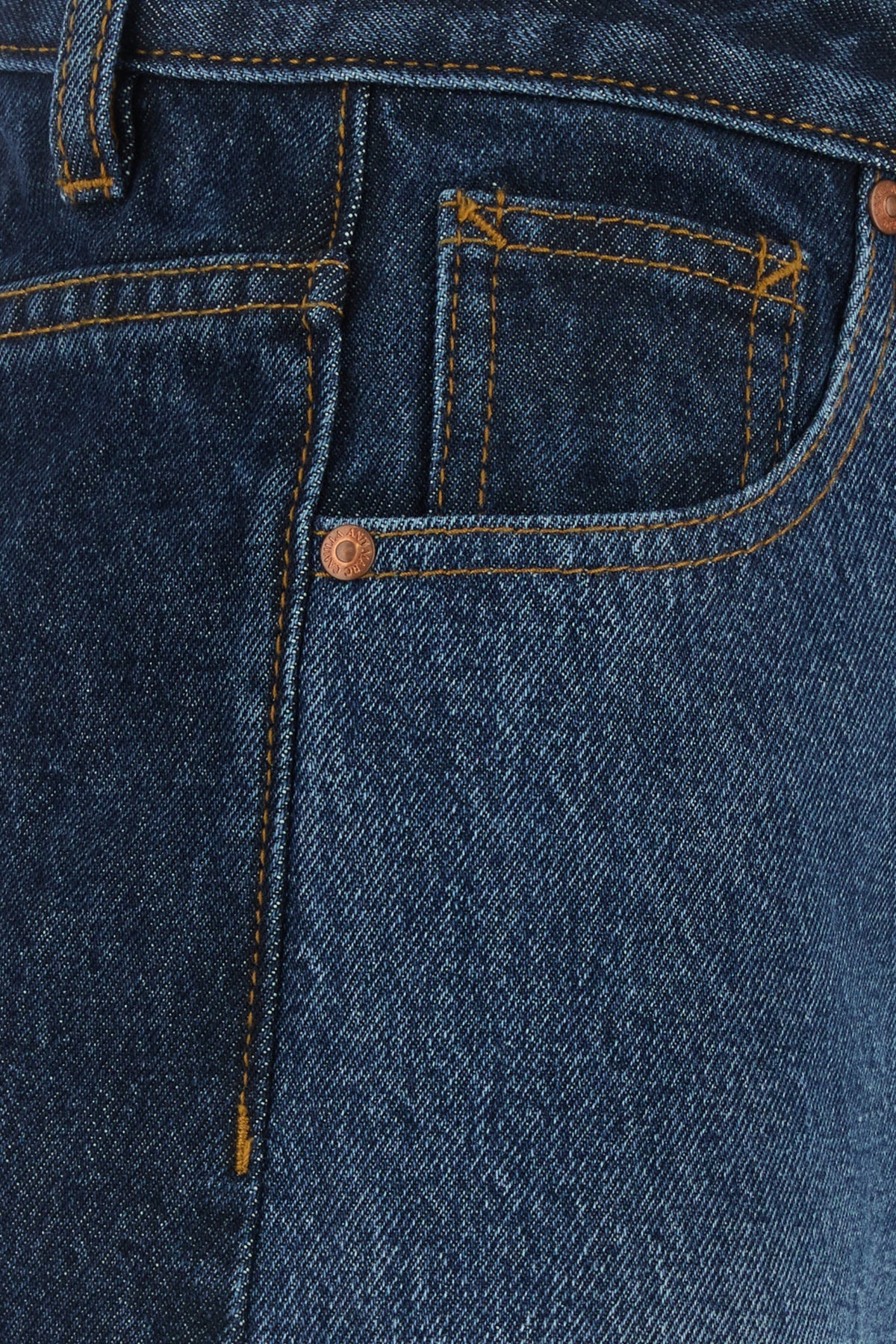 Two-tone denim Palma wide-leg jeans - 3