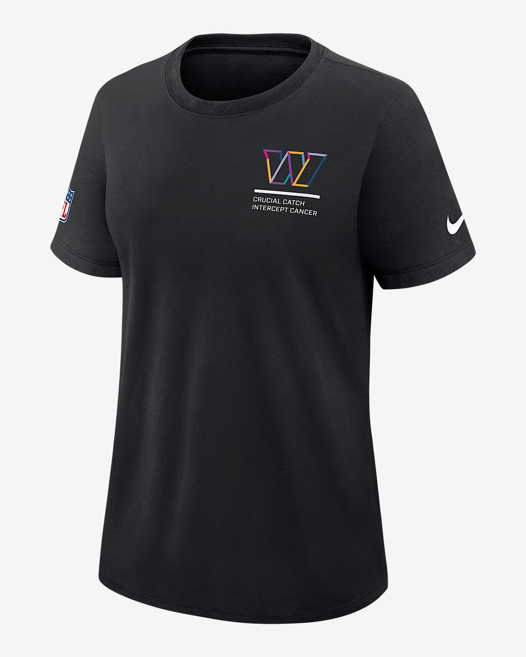 Washington Commanders Crucial Catch Women's Nike Dri-FIT NFL T-Shirt - 1