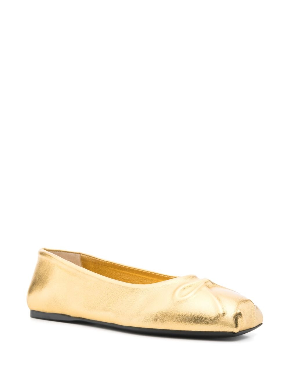 bow-detail ballet flats - 2