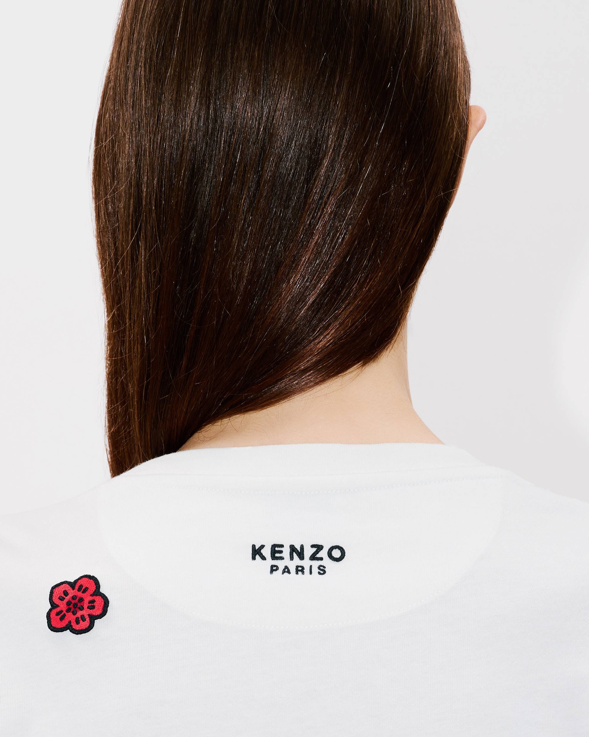 'Boke Flower' classic embroidered T-shirt - 7