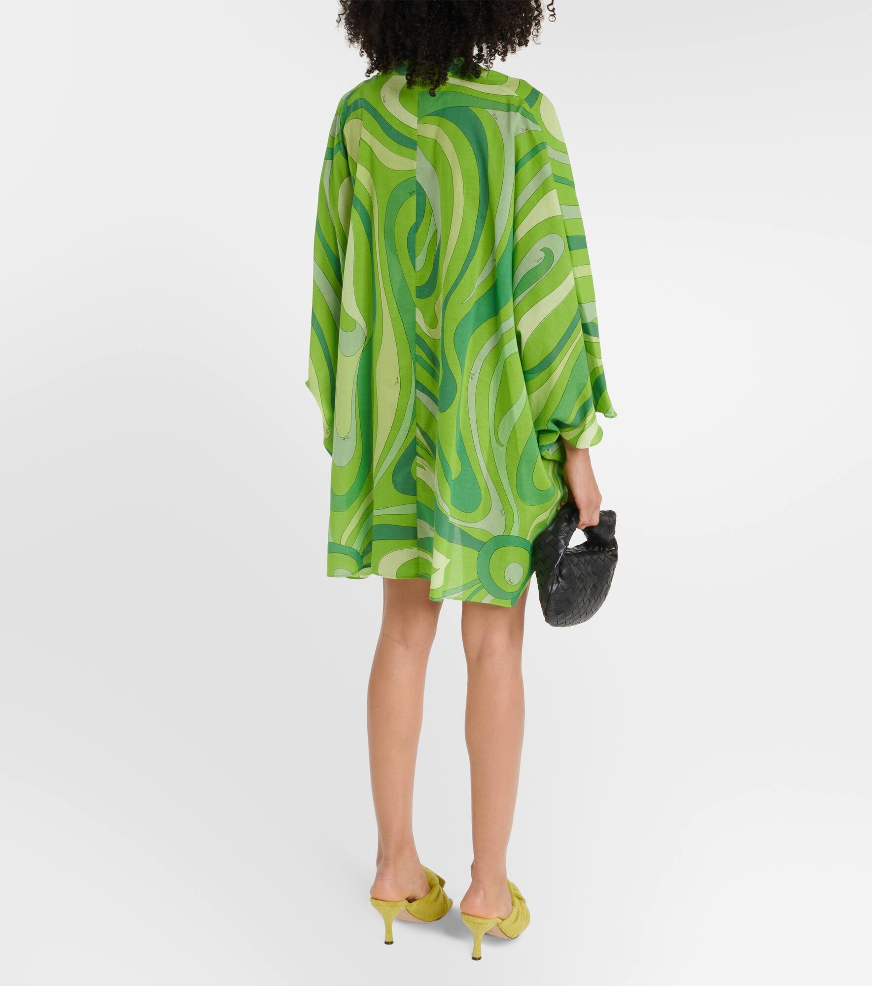 Printed cotton kaftan - 3