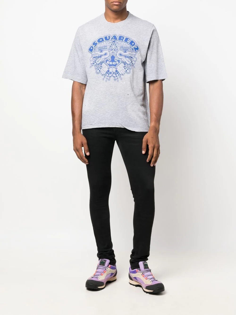 graphic-logo print T-shirt - 2