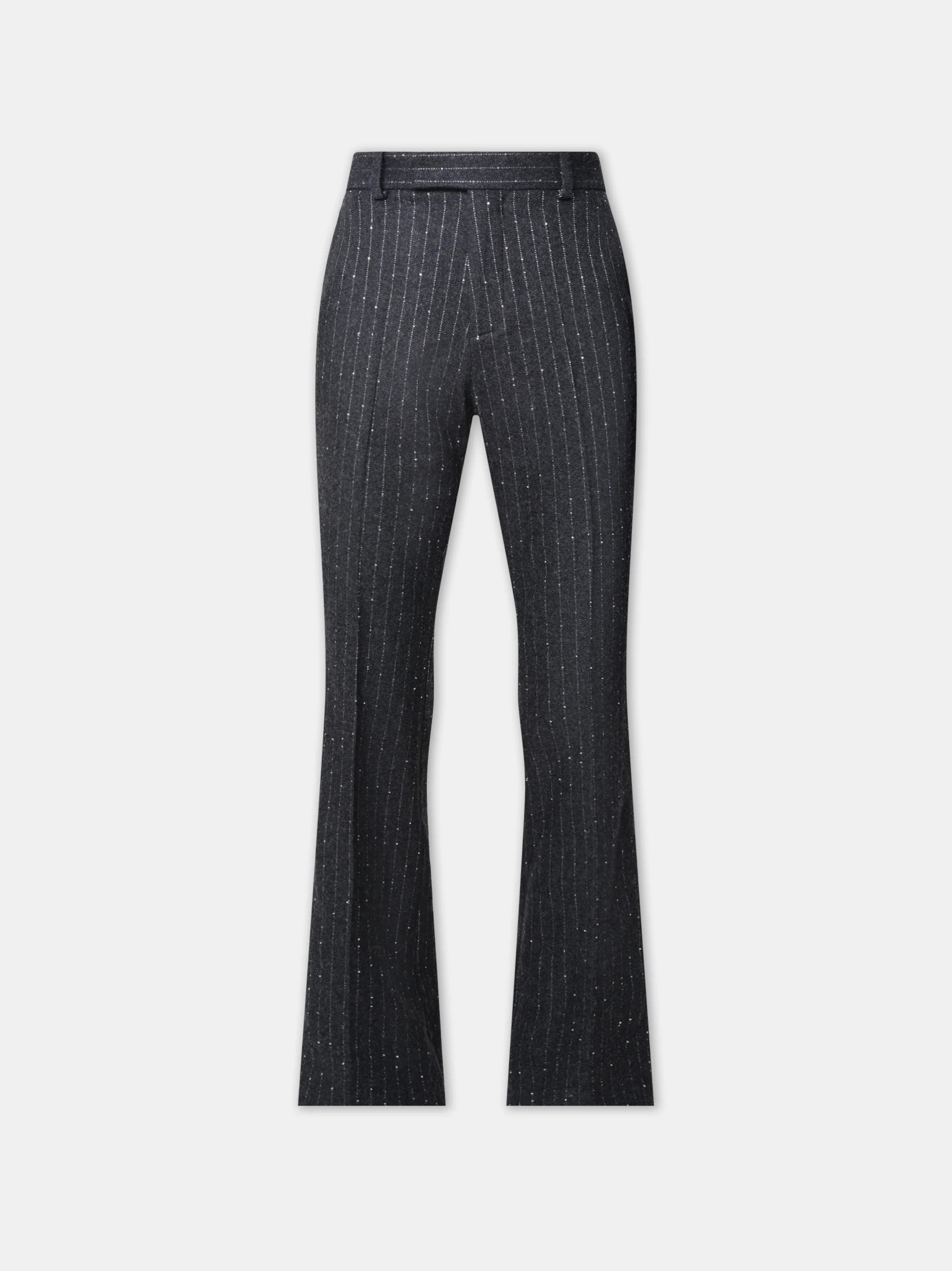 WOMEN'S SEQUIN PINSTRIPE KICK FLARE - 2