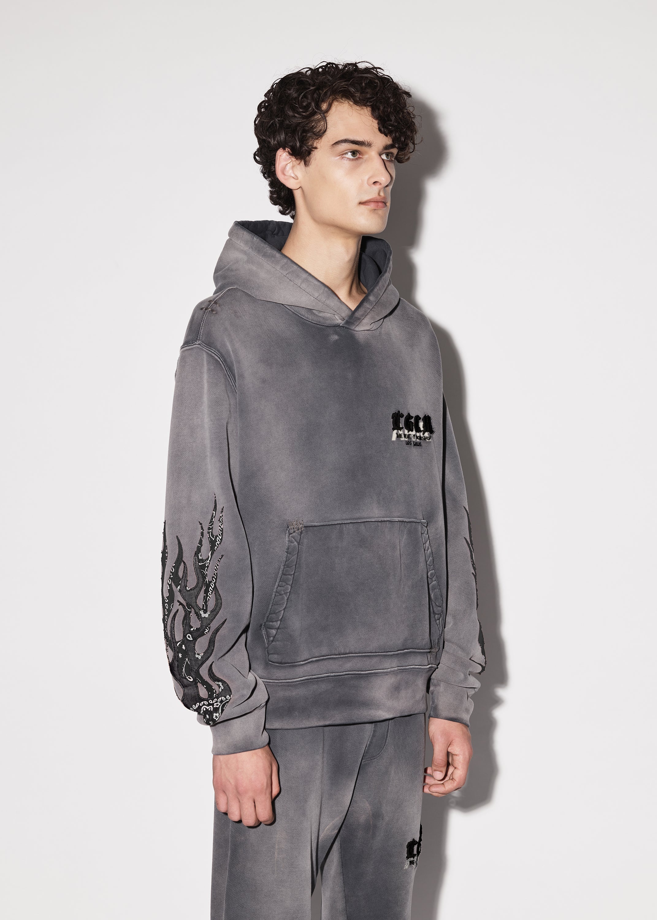 T.G.C.W. FLAMES HOODIE - 3