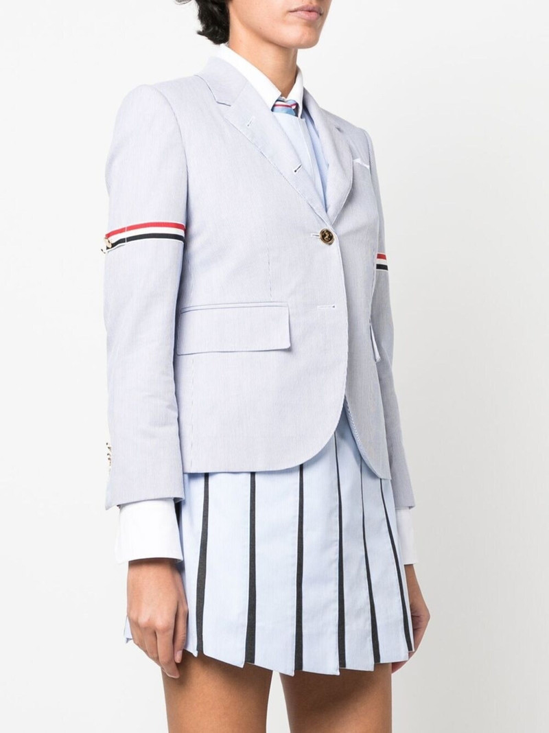 RWB stripe single-breasted blazer 3