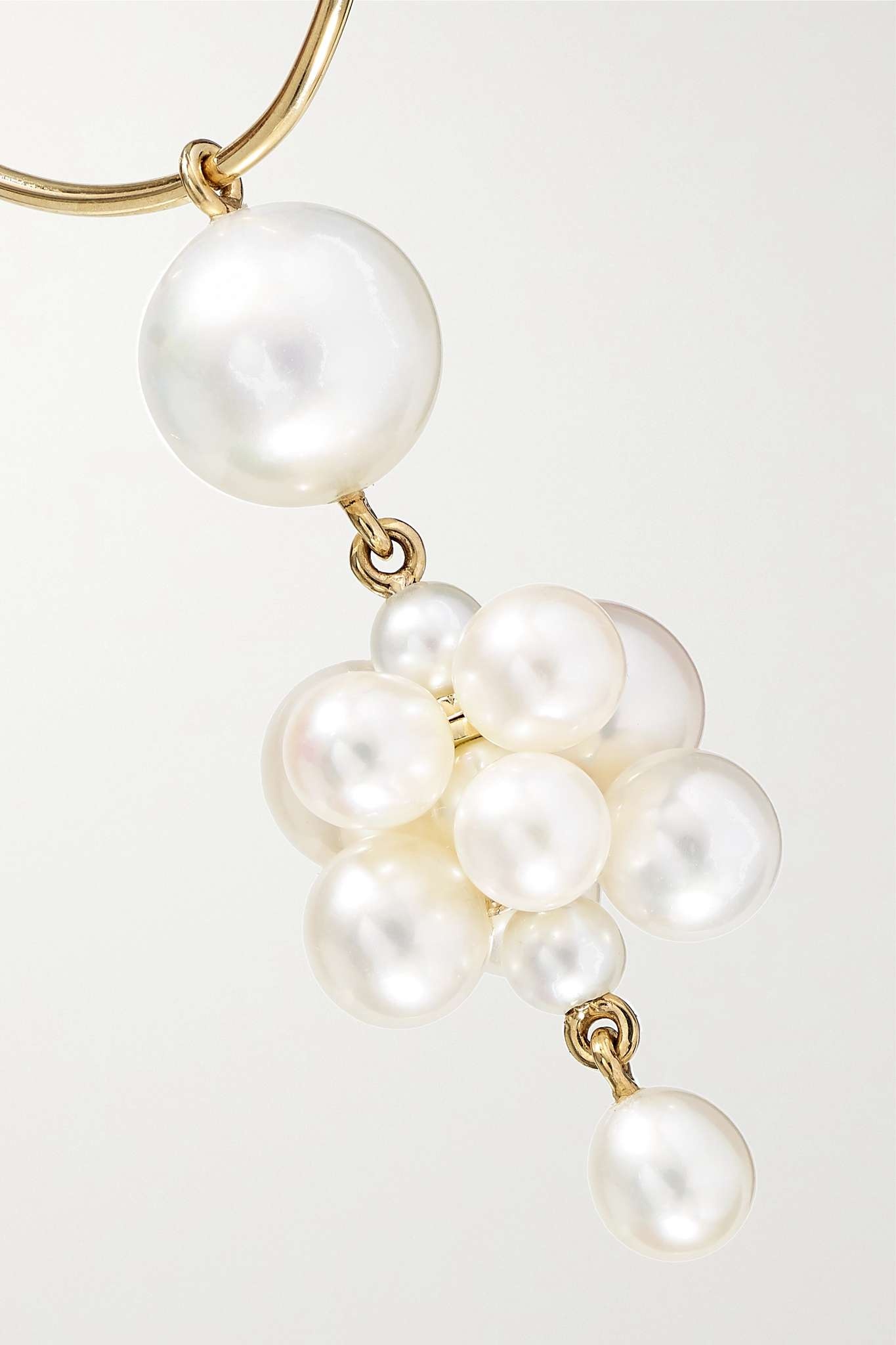 Botticelli 14-karat gold pearl earring - 5