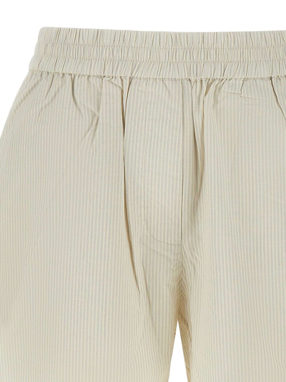 striped cotton shorts - 5