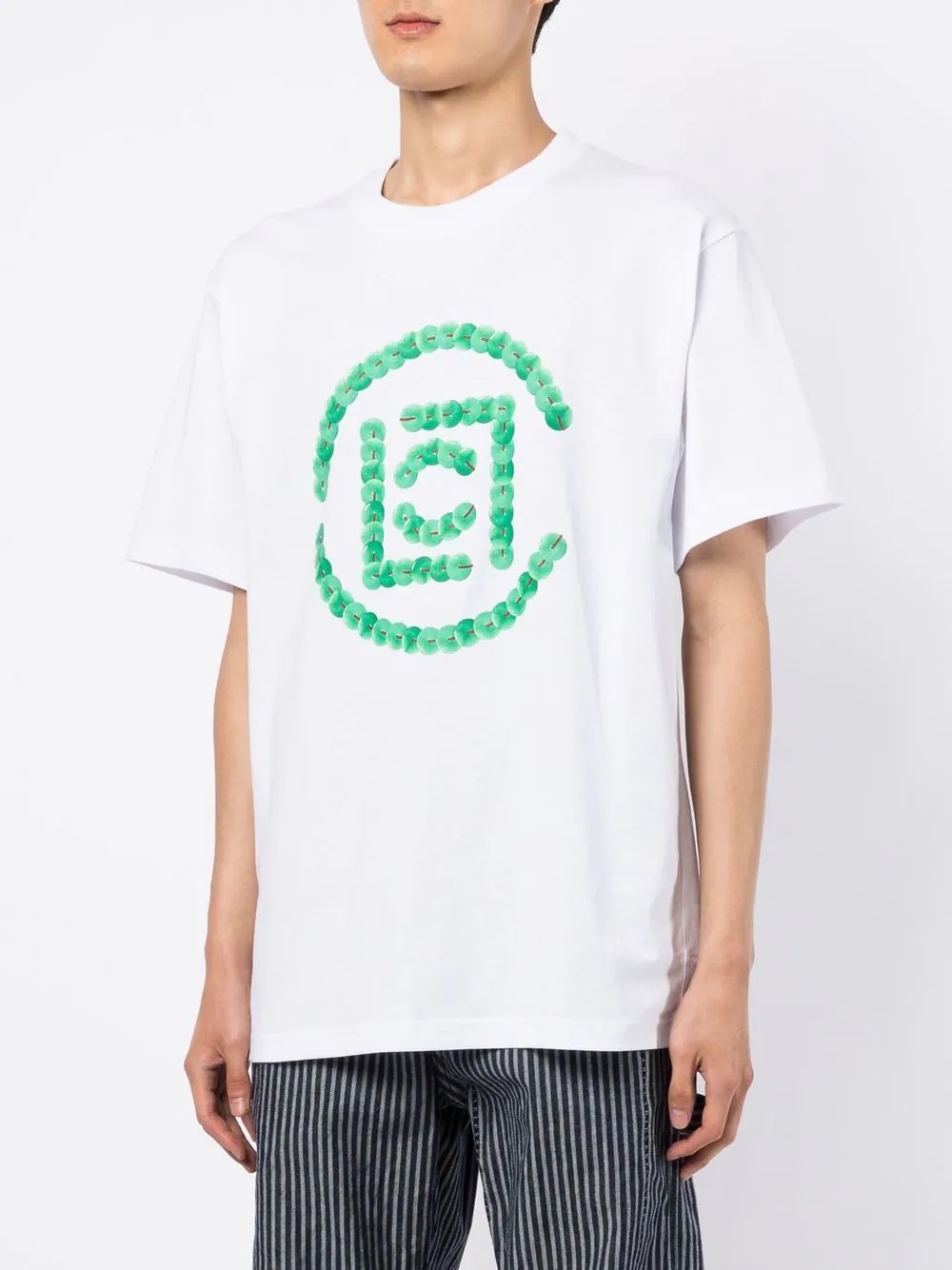 button-logo short-sleeve T-shirt - 3