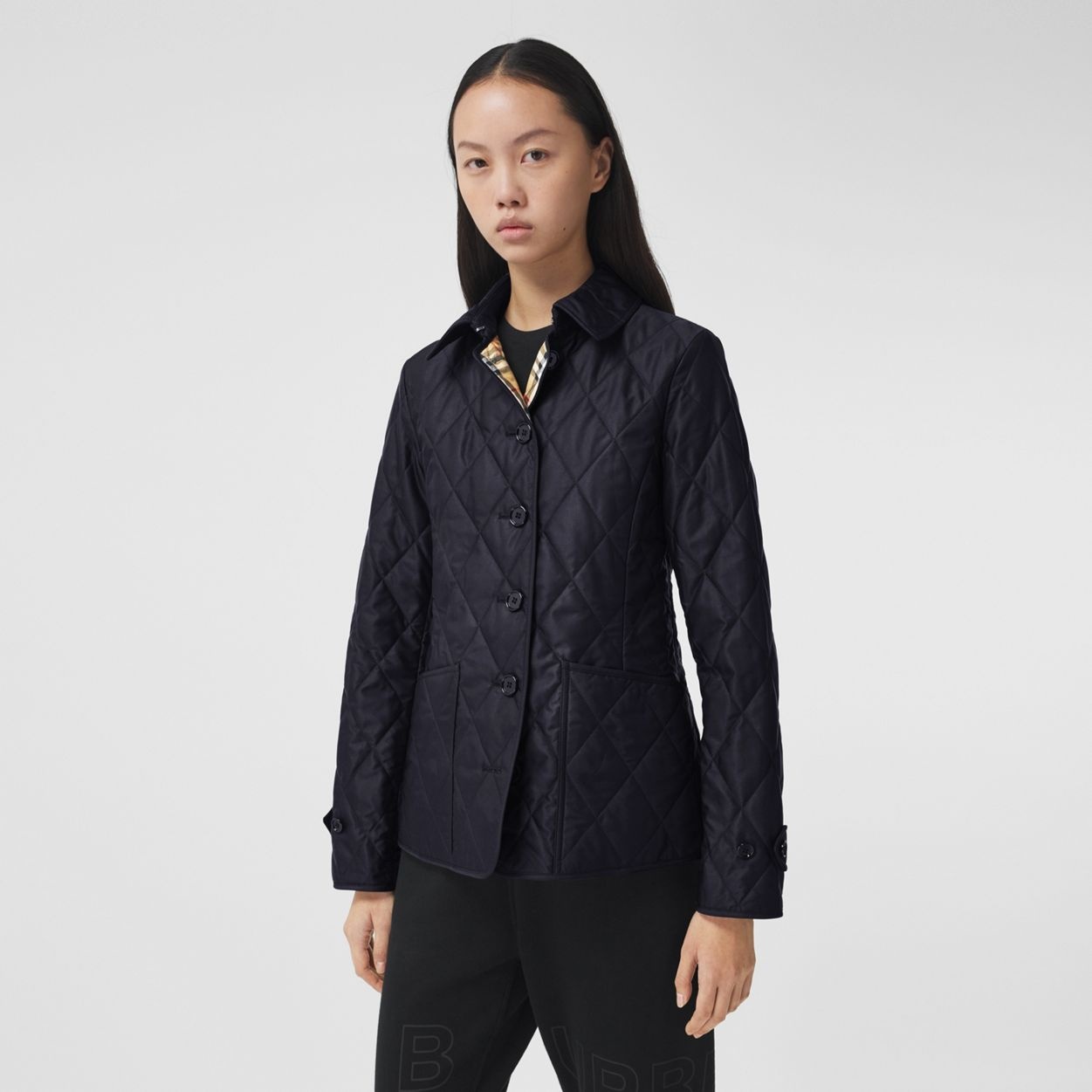 Diamond Quilted Thermoregulated Jacket - 6