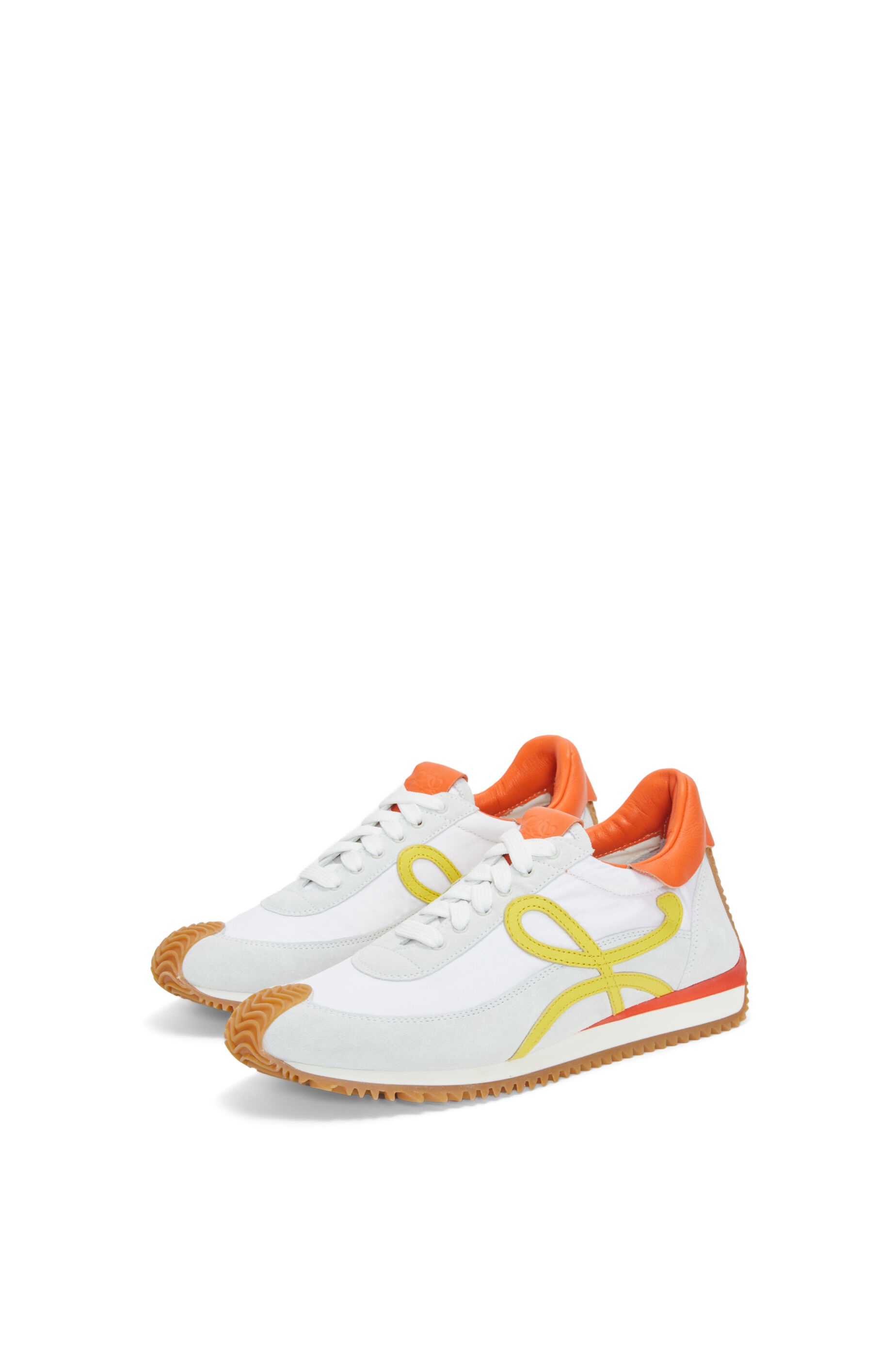 Flow runner in calfskin and nylon - 3