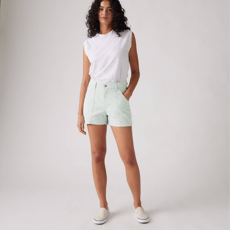 Levi's LIGHTWEIGHT CORDUROY CARPENTER WOMEN'S SHORTS outlook
