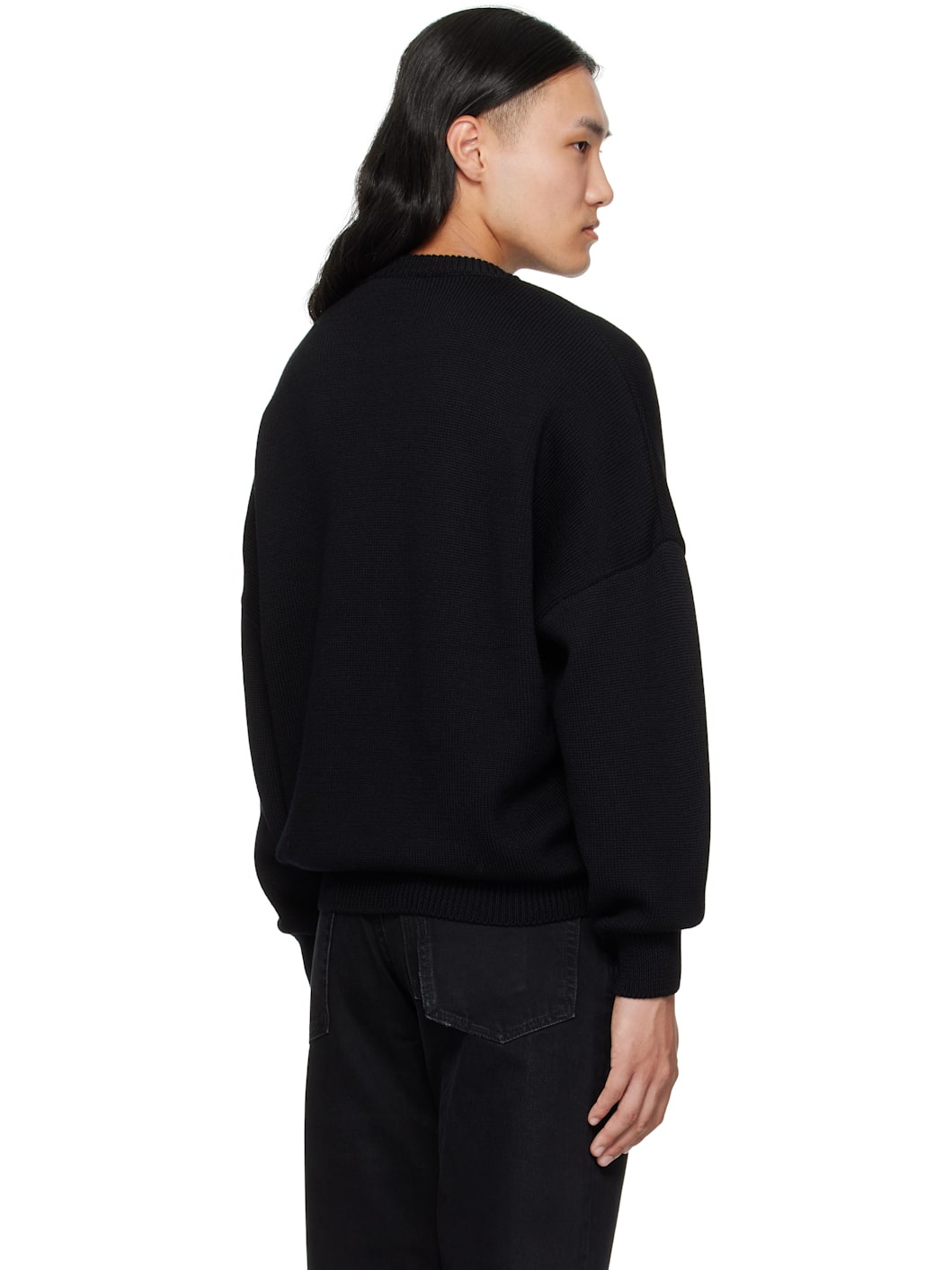 Black "Selfie" Sweater - 3