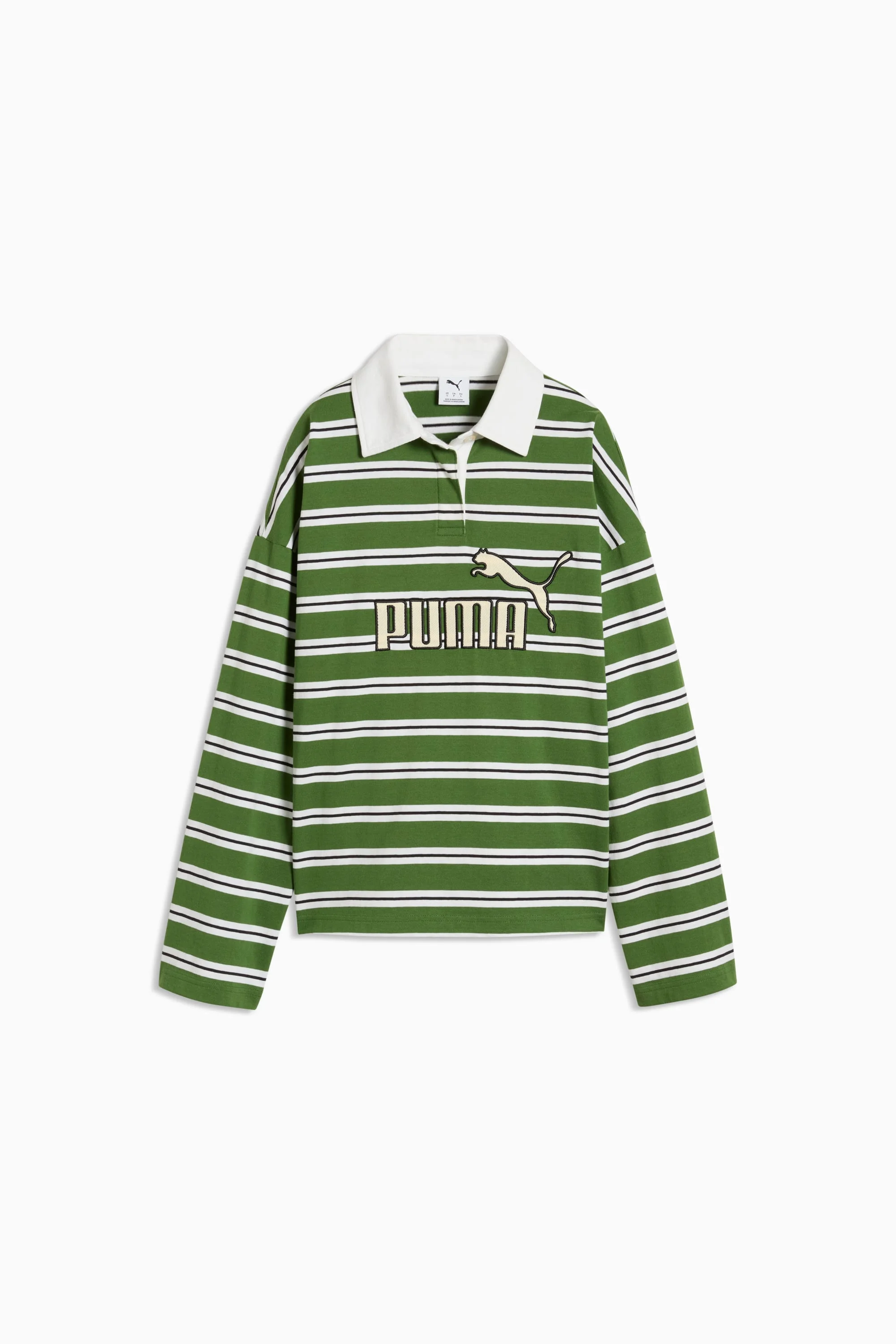 PUMA Elevated Essentials Women's Oversized Long Sleeve Rugby Polo - 1