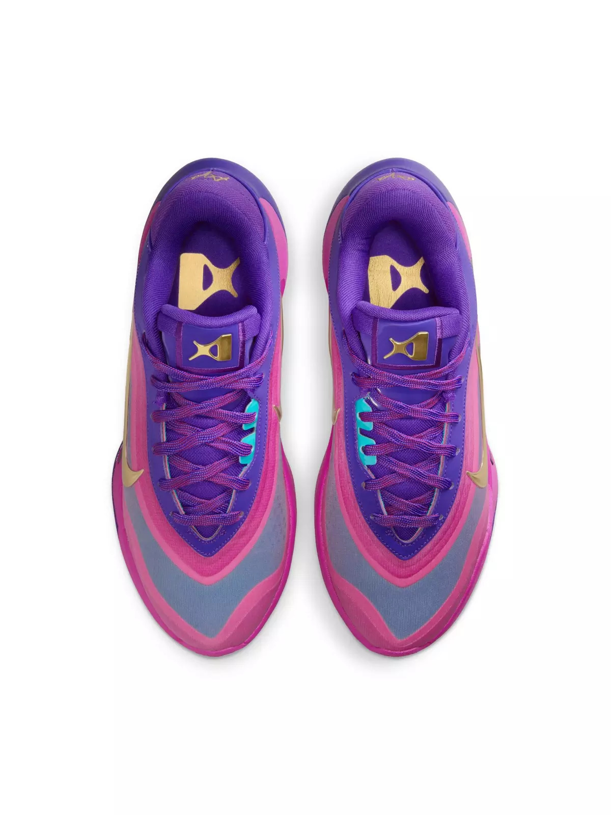 A'One "Fierce Purple" Unisex Basketball Shoe - 9