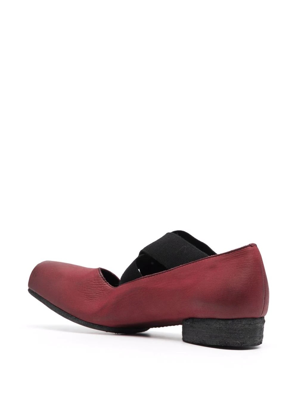 crossover-strap ballerina shoes - 3