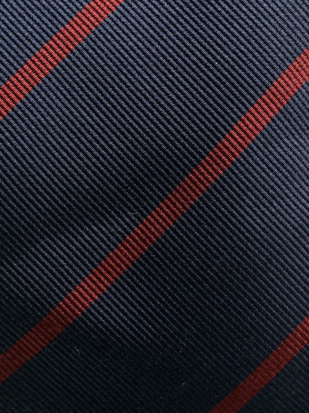 satin stripe-print tie - 2