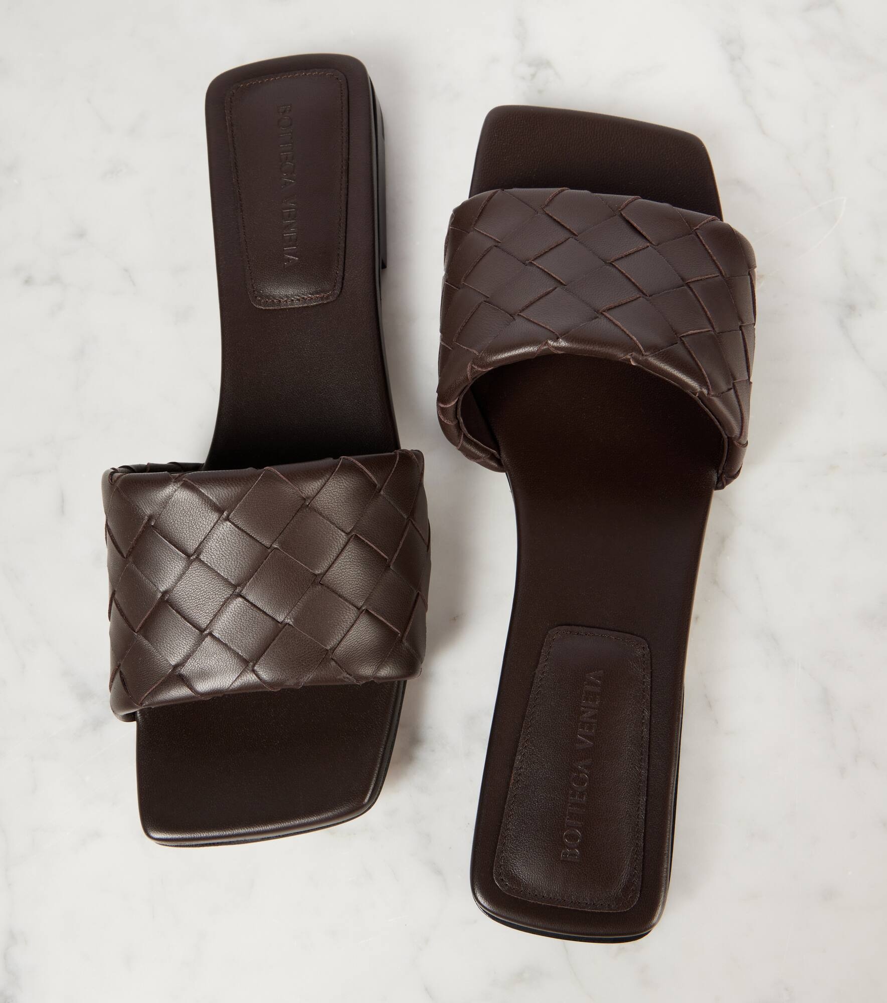 Parco Intrecciato leather mules - 5