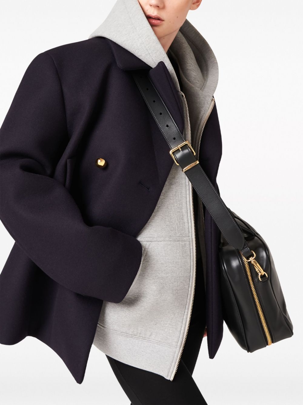 ジャケット・アウター miumiu pea coat wool jacket miu miu peacoat