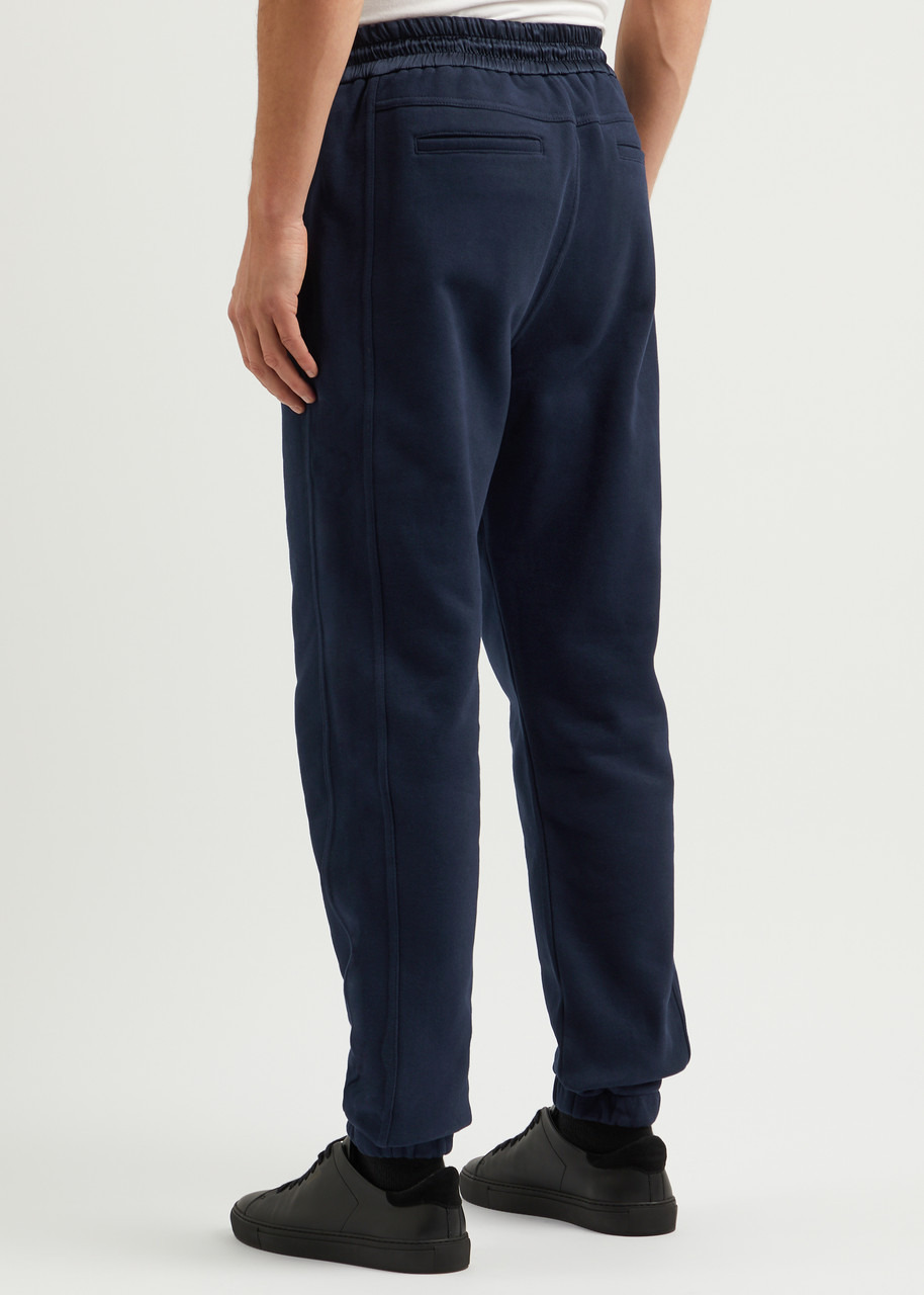 Logo-embroidered cotton sweatpants - 3