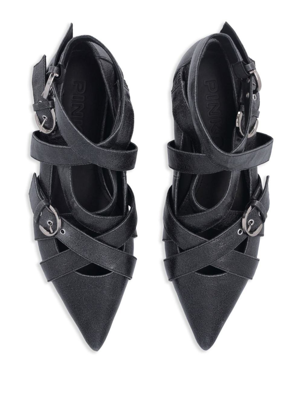 Gianira leather ballerina shoes - 6
