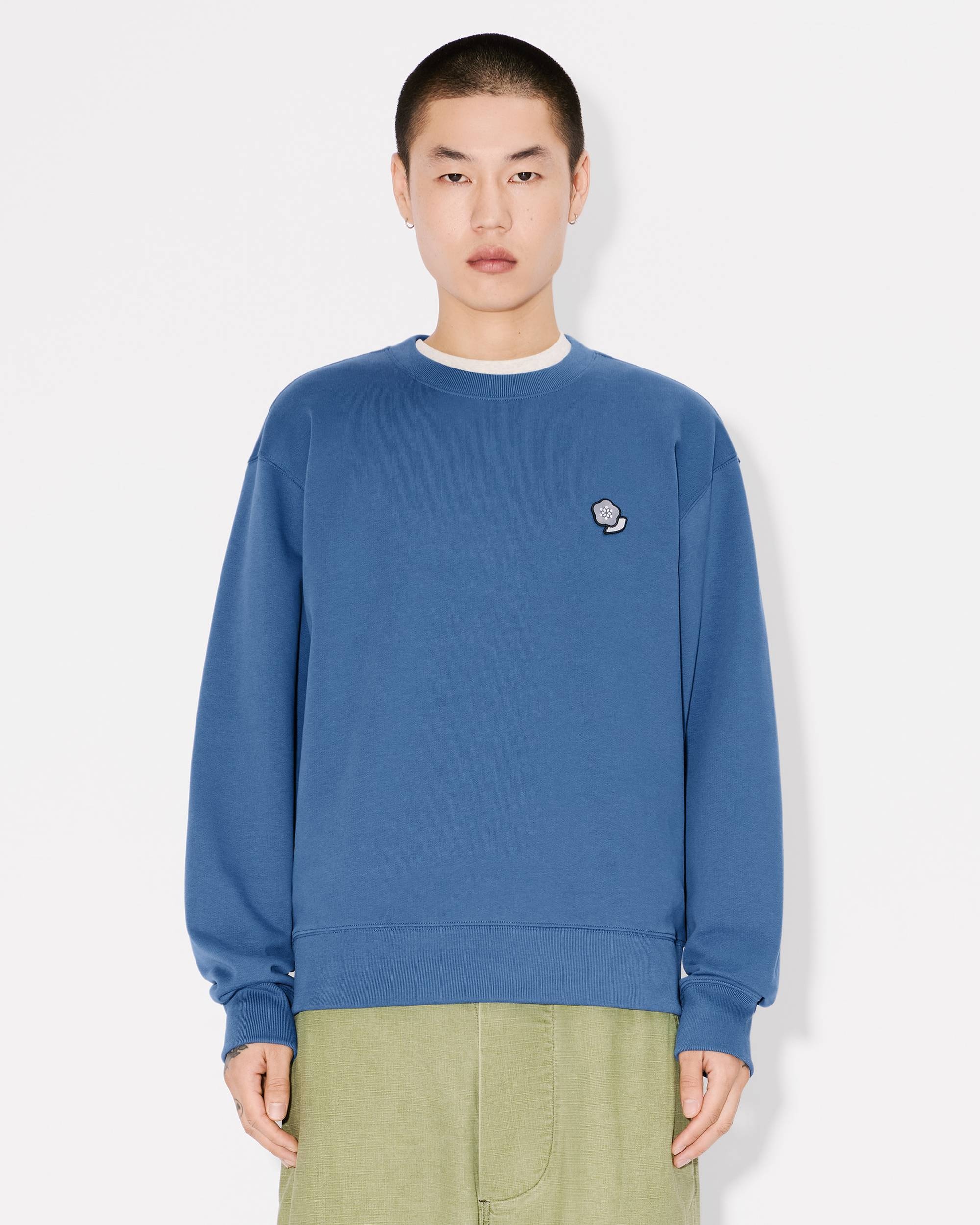 'KENZO Pop' embroidered sweatshirt in cotton - 3