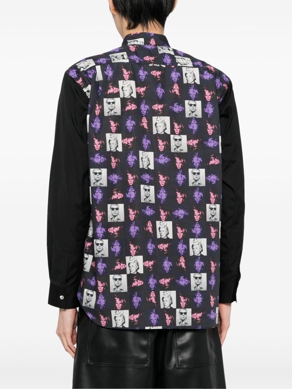 x Andy Warhol Self Portrait cotton shirt - 4