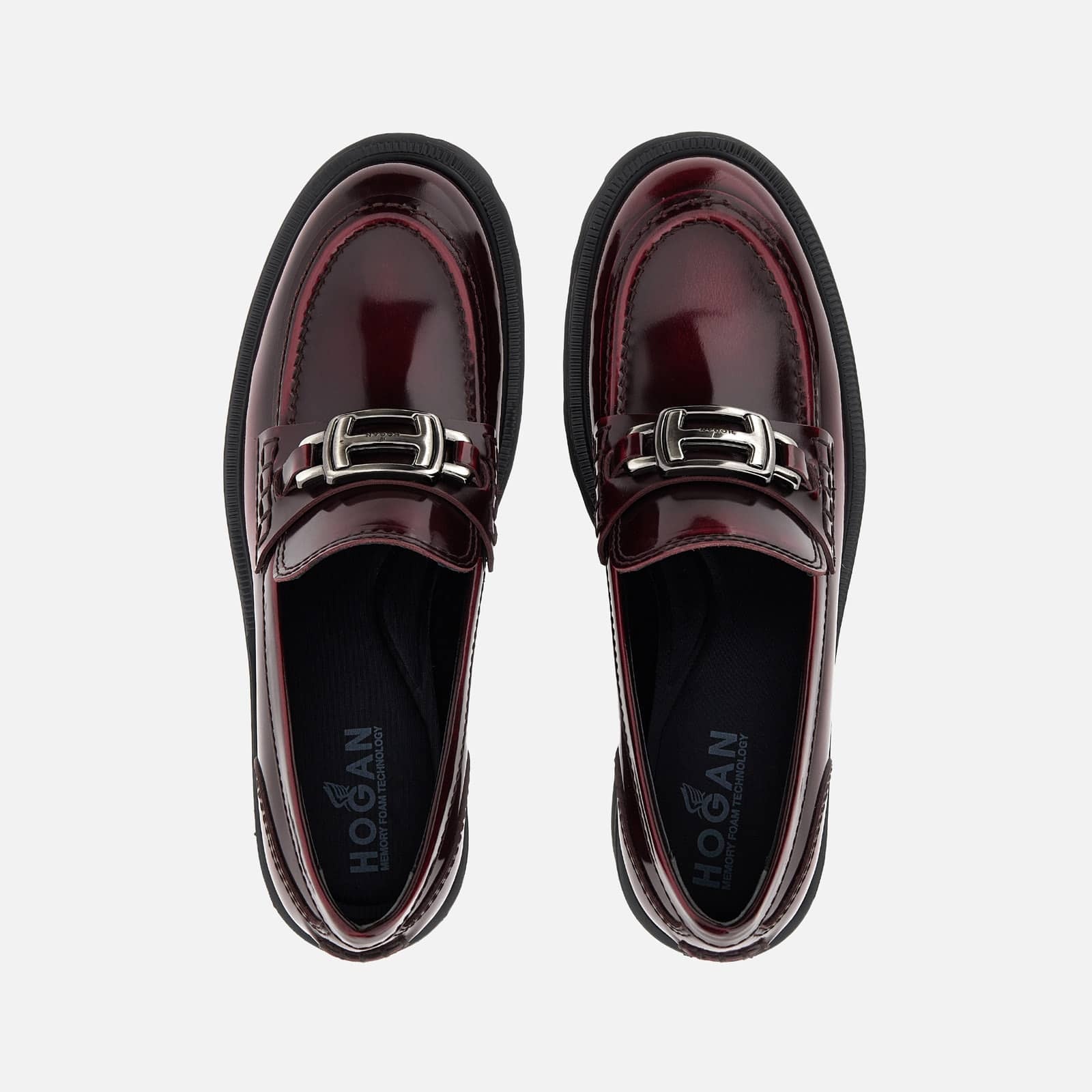 Loafers Hogan H649 Burgundy - 4
