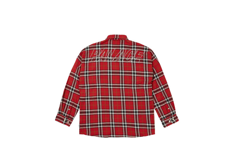 PALACE LUMBER YAK SHIRT RED outlook