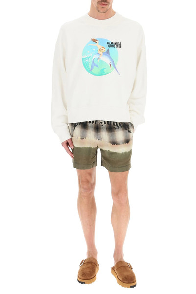 Palm Angels LOGO PRINT SHORTS outlook